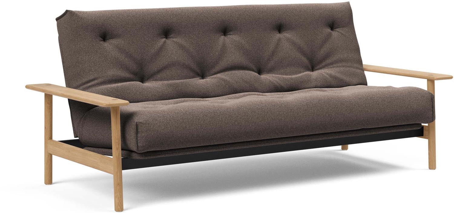 Entdecken Sie das Balder Bettsofa 140 Nordic Latex von Innovation Living: Elegantes skandinavisches Design, hervorragende Bequemlichkeit und umweltfreundliche Materialien.