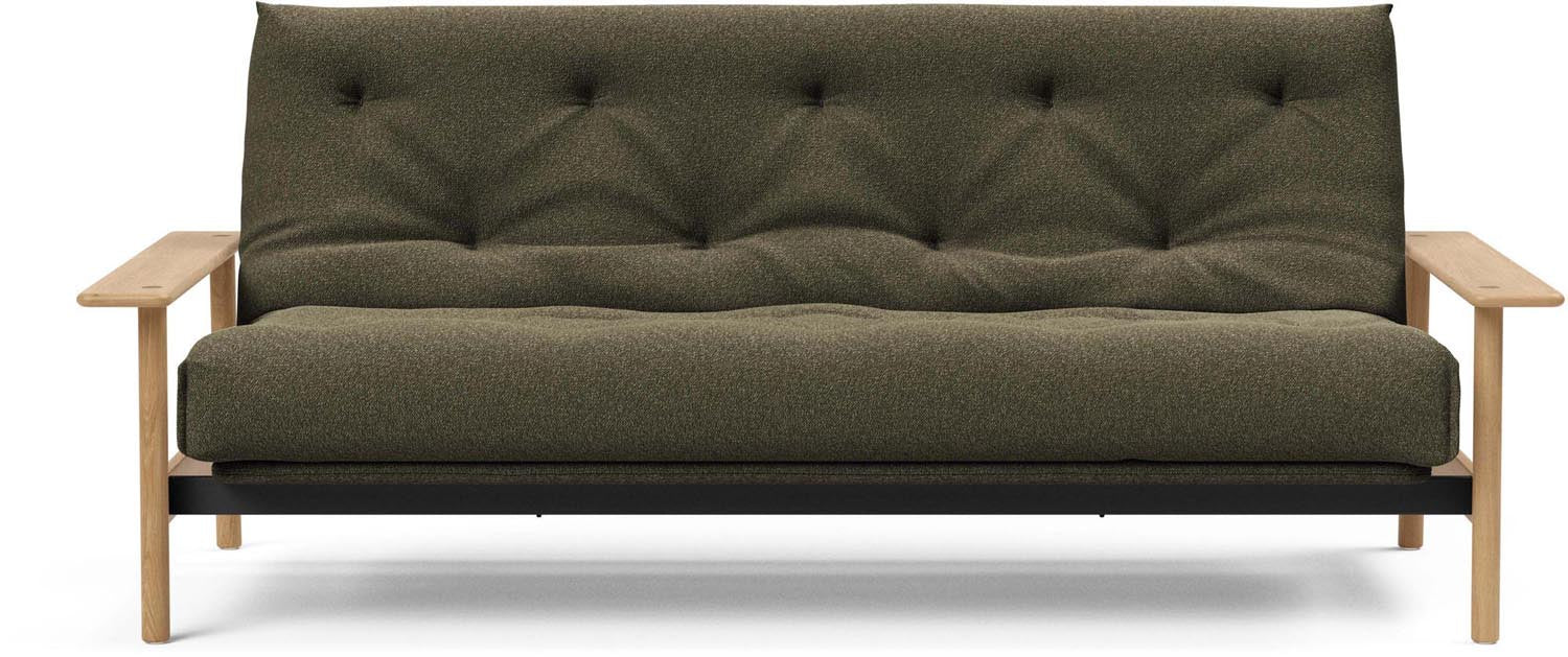 Erleben Sie das Balder Bettsofa 140 Nordic Latex von Innovation Living: Stilvolles skandinavisches Design, optimaler Komfort und nachhaltige Materialien.