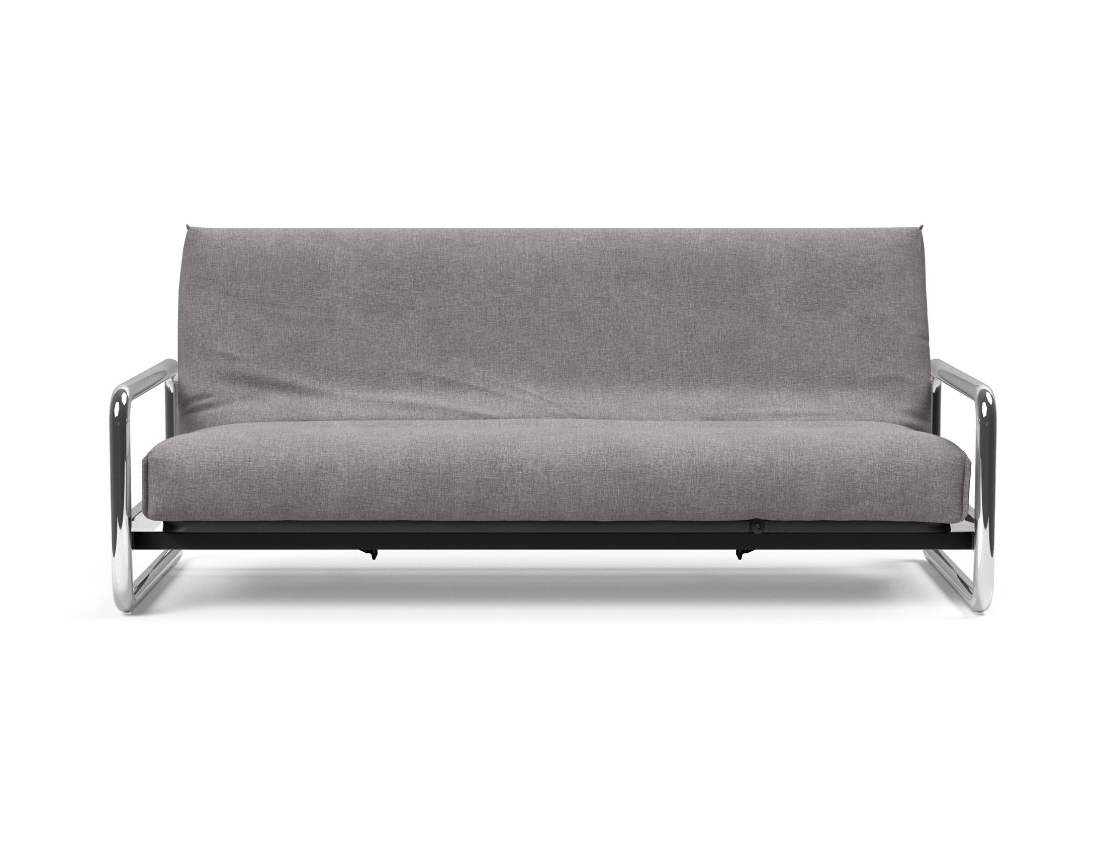 Erleben Sie das Lomira Schlafsofa 140 Nordic Cover: Elegantes Design, abnehmbarer Bezug und weiche Matratze für höchsten Schlafkomfort.