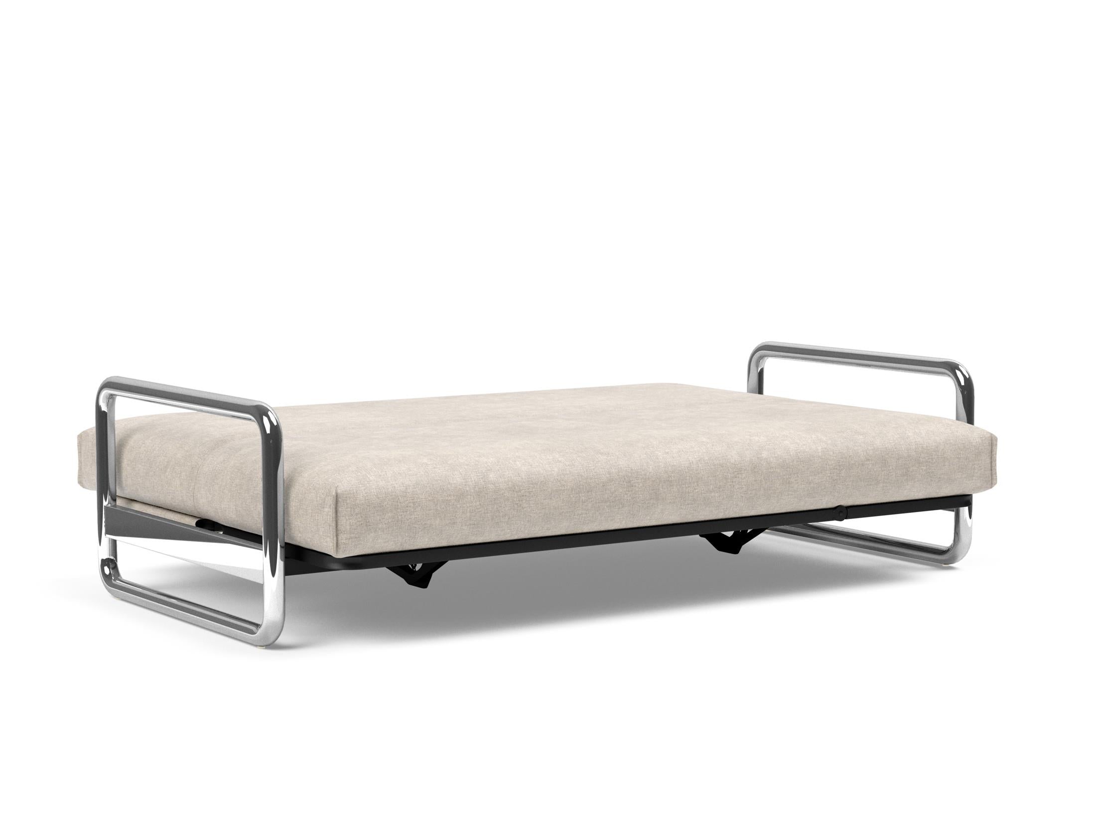 Entdecken Sie das Lomira Schlafsofa 140 Nordic Cover: Stilvolles Design, hochwertige Materialien und eine weiche Matratze für besten Schlafkomfort.