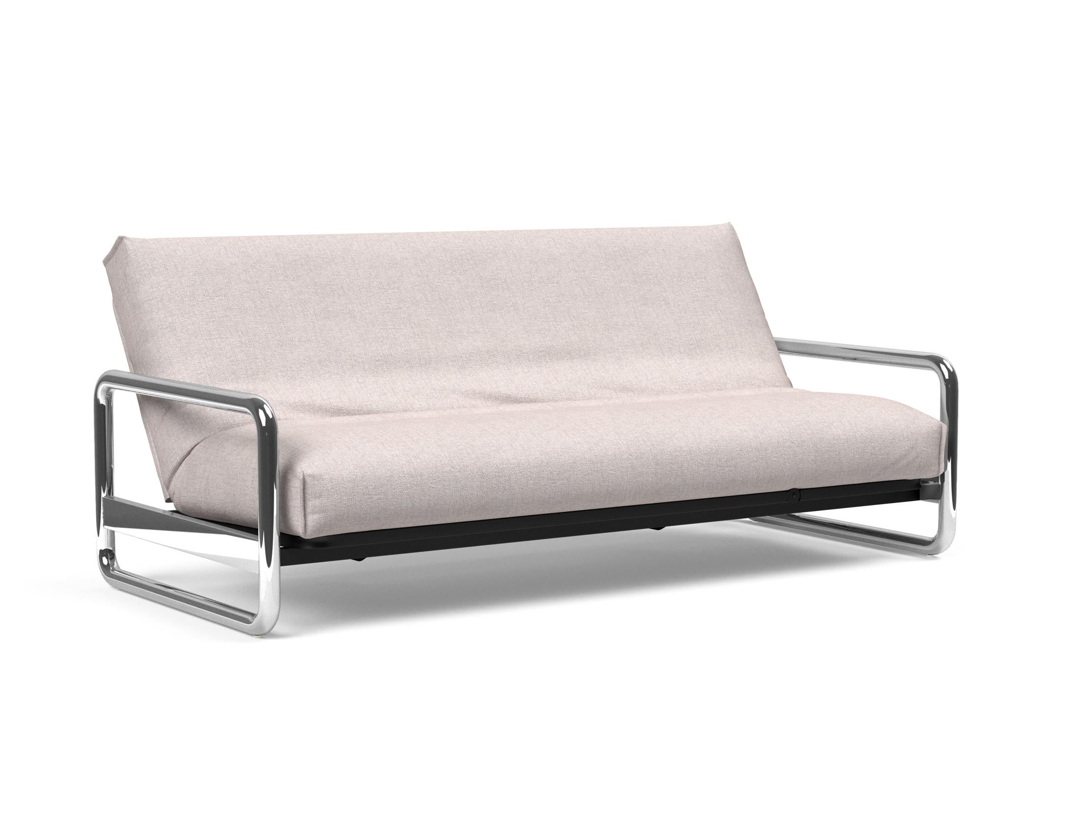 Entdecken Sie das Lomira Schlafsofa 140 Nordic Cover: Stilvolles, modernes Design mit weicher Soft Spring-Matratze für höchsten Komfort.