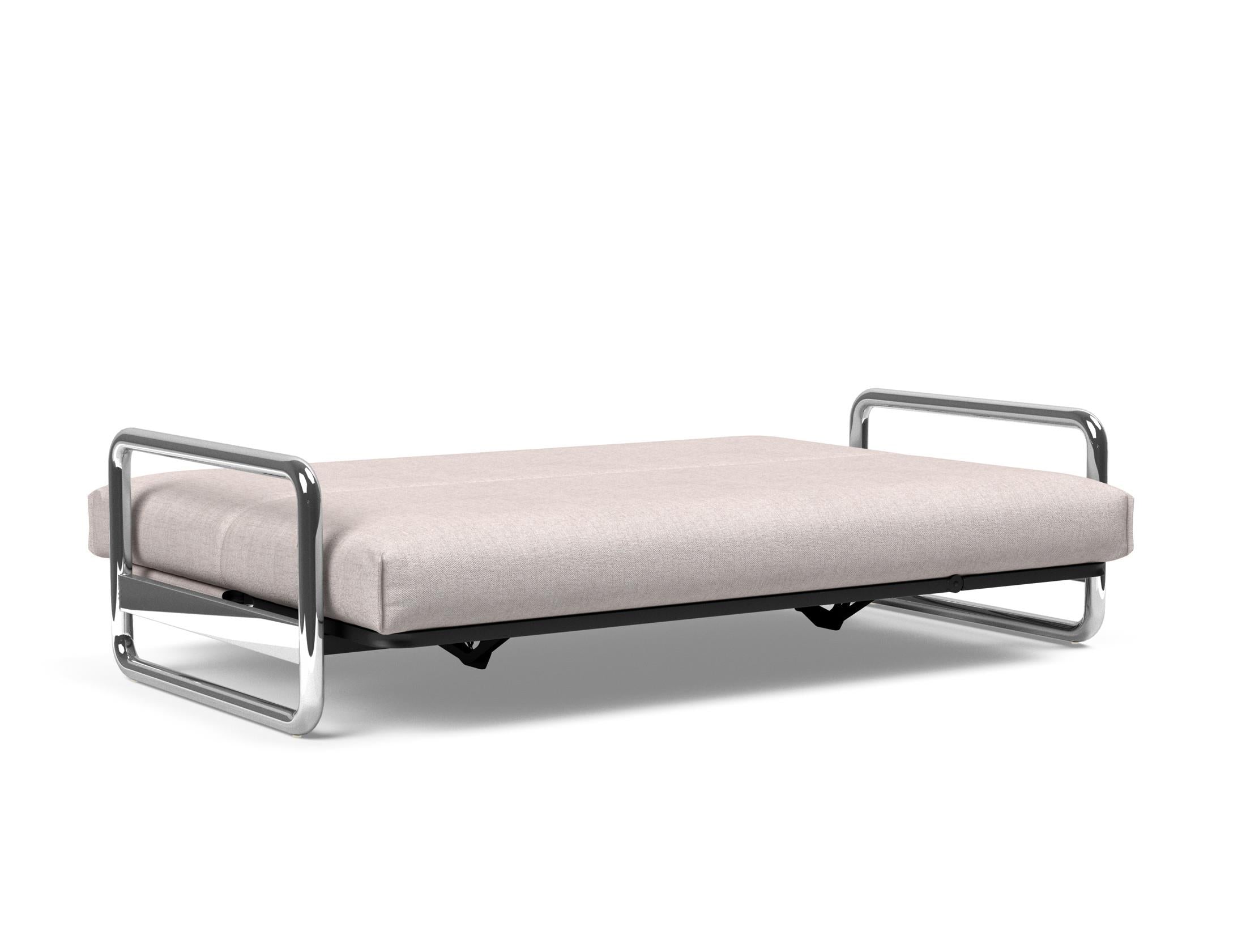 Entdecken Sie das Lomira Schlafsofa 140 Nordic Cover: Stilvolles Design, hochwertige Materialien und eine weiche Matratze für besten Schlafkomfort.