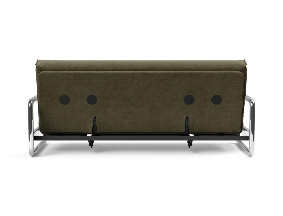 Lomira Schlafsofa 140 Nordic Cover Soft Spring in 316 Cordufine Pine Green präsentiert im Onlineshop von KAQTU Design AG. Bettsofa ist von Innovation Living