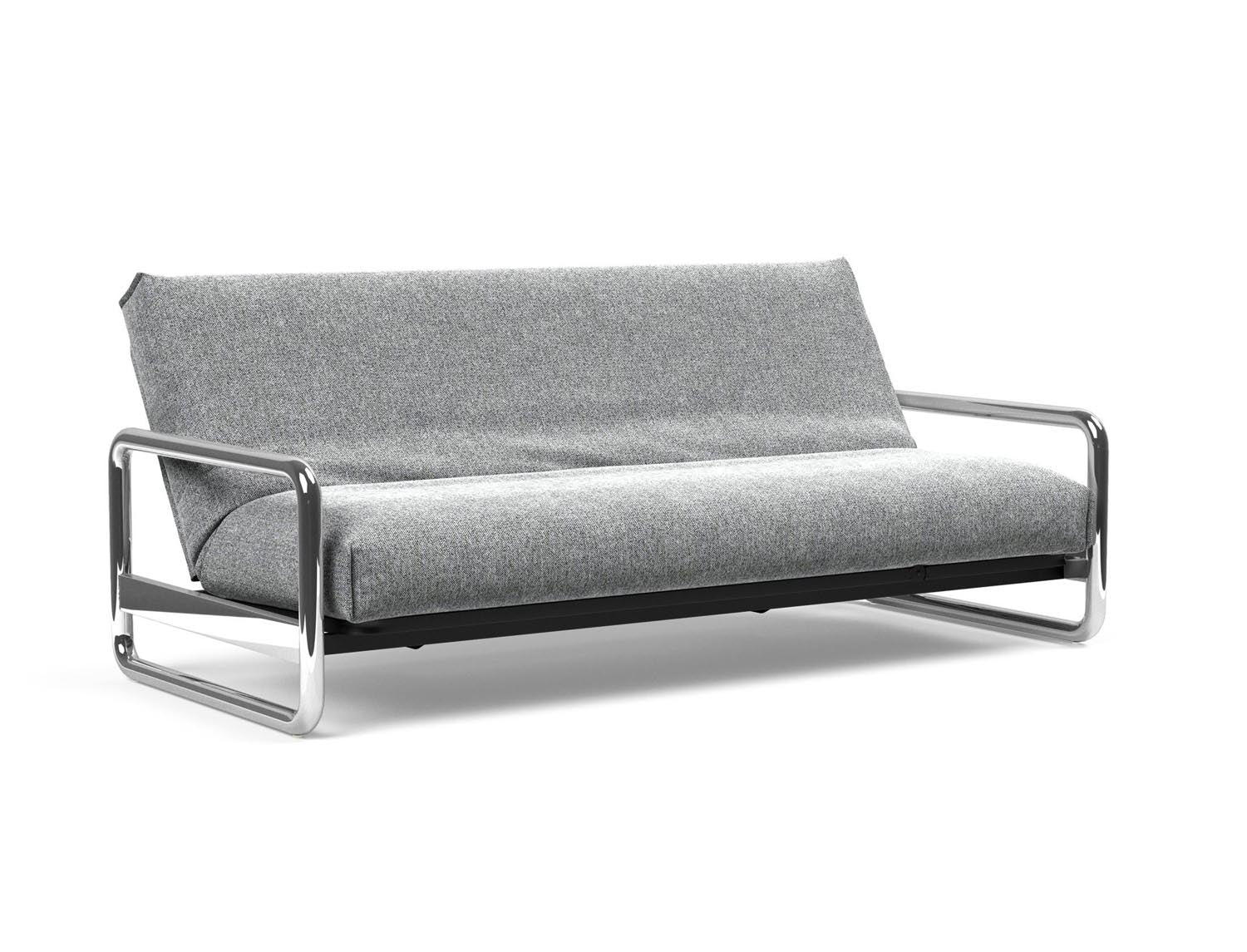 Erleben Sie das Lomira Schlafsofa 140 Nordic Cover: Elegantes Design, abnehmbarer Bezug und Soft Spring-Matratze für ultimativen Komfort.