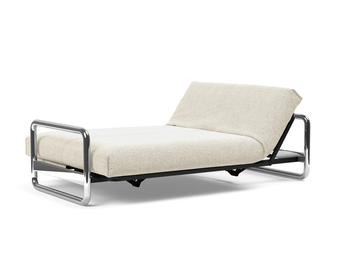 Lomira Schlafsofa 140 Nordic Cover Soft Spring in 357 Taura Off White präsentiert im Onlineshop von KAQTU Design AG. Bettsofa ist von Innovation Living