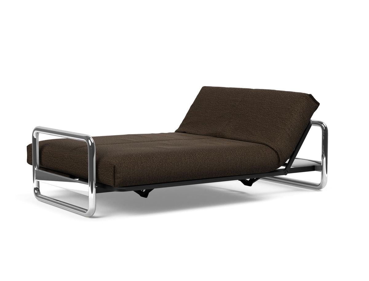 Lomira Schlafsofa 140 Nordic Cover Soft Spring in 358 Taura Chocco präsentiert im Onlineshop von KAQTU Design AG. Bettsofa ist von Innovation Living