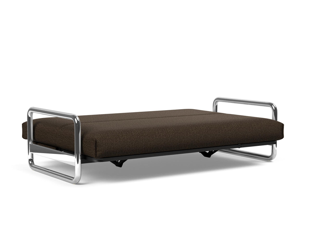 Lomira Schlafsofa 140 Nordic Cover Soft Spring in 358 Taura Chocco präsentiert im Onlineshop von KAQTU Design AG. Bettsofa ist von Innovation Living