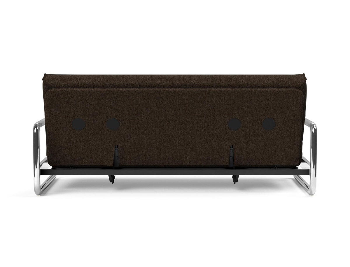 Lomira Schlafsofa 140 Nordic Cover mit Gestellbezug Soft Spring in 358 Taura Chocco präsentiert im Onlineshop von KAQTU Design AG. Bettsofa ist von Innovation Living
