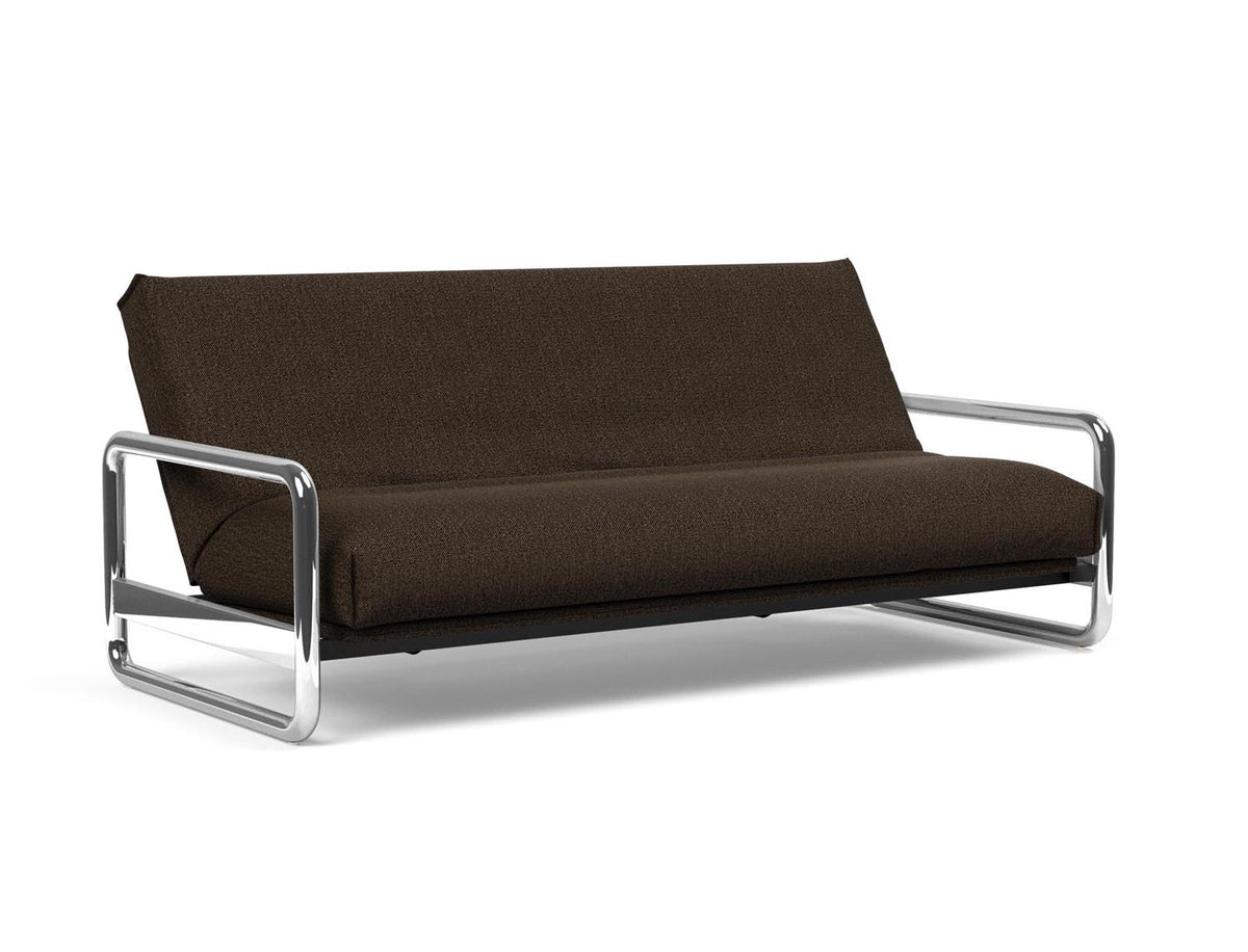 Lomira Schlafsofa 140 Nordic Cover mit Gestellbezug Soft Spring in 358 Taura Chocco präsentiert im Onlineshop von KAQTU Design AG. Bettsofa ist von Innovation Living