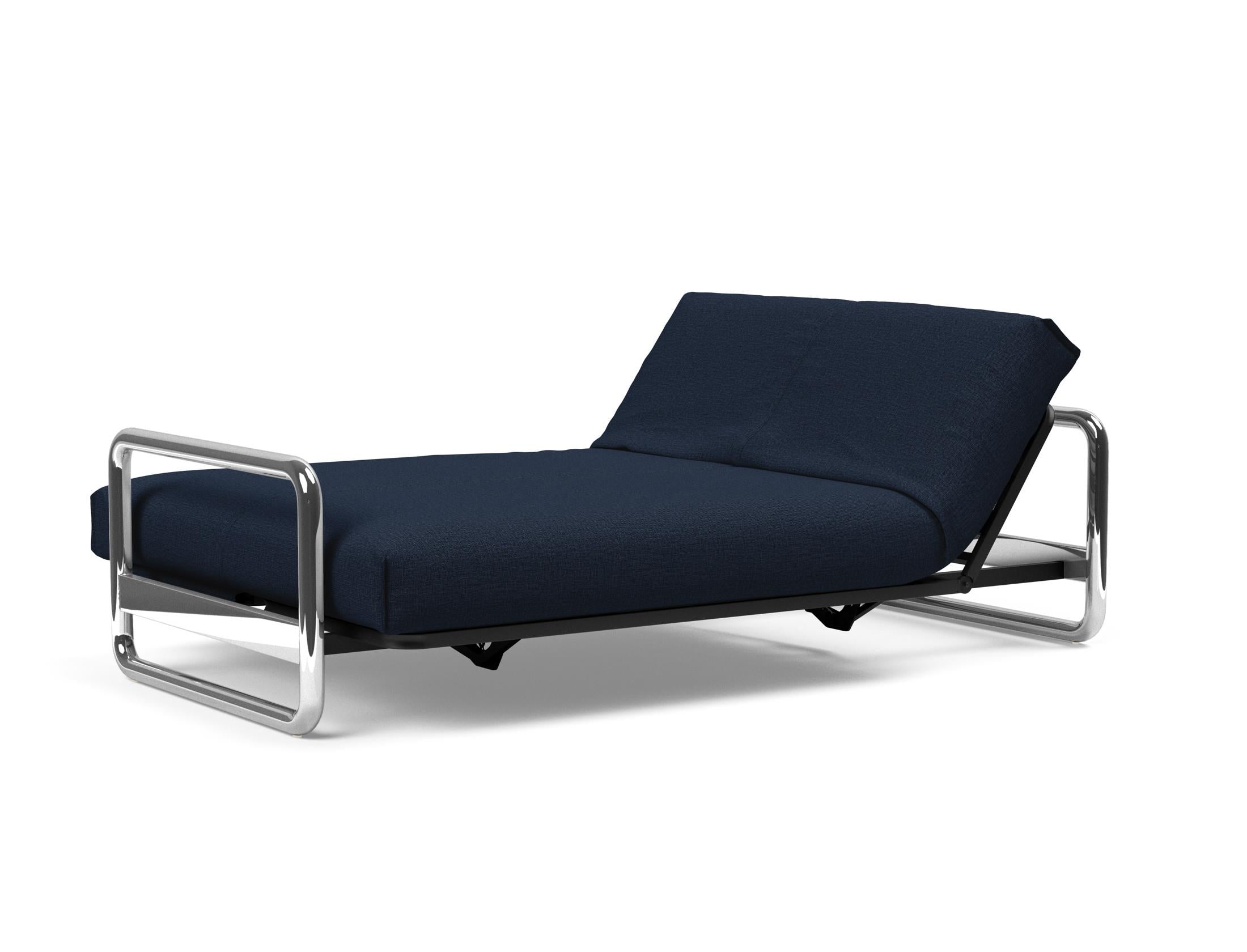 Erleben Sie das Lomira Schlafsofa 140 Nordic Cover: Elegantes, industrielles Design und anpassbare Stoffe für ultimativen Komfort und Stil.