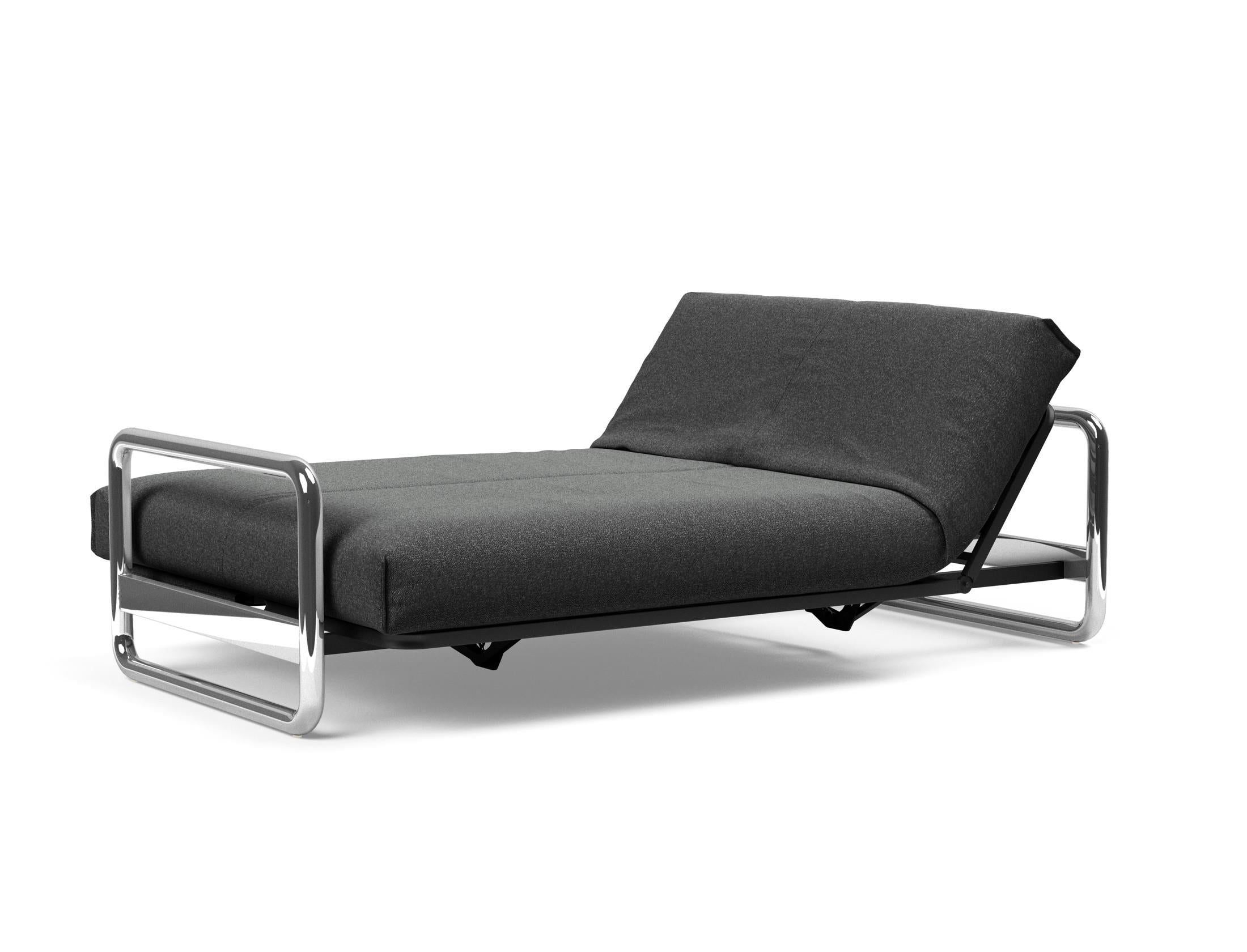 Erleben Sie das Lomira Schlafsofa 140 Nordic Cover: Elegantes, industrielles Design und anpassbare Stoffe für ultimativen Komfort und Stil.