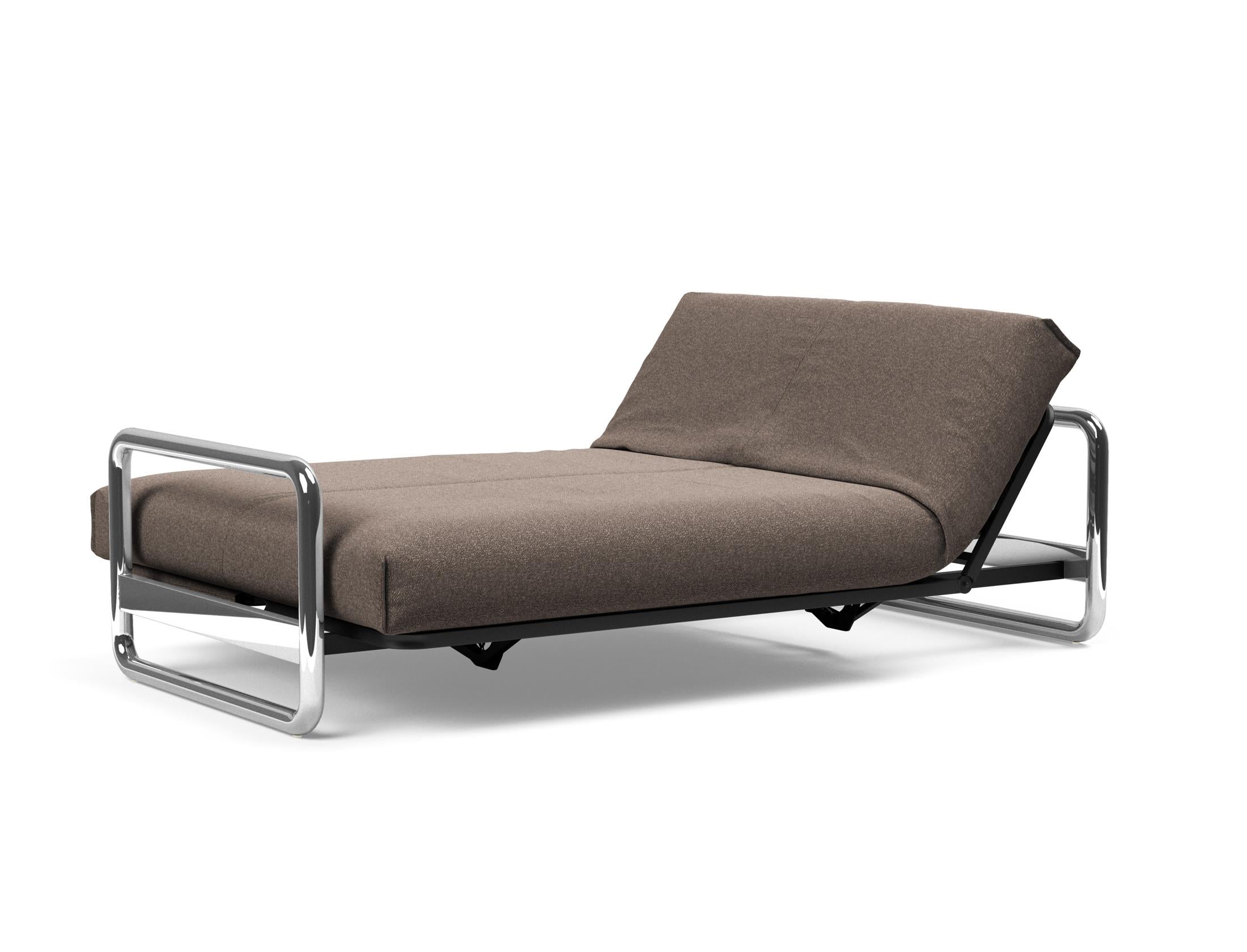 Erleben Sie das Lomira Schlafsofa 140 Nordic Cover: Elegantes, industrielles Design und anpassbare Stoffe für ultimativen Komfort und Stil.