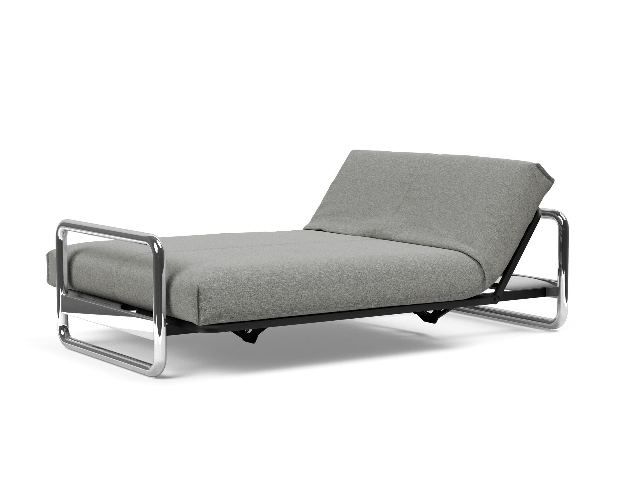 Erleben Sie das Lomira Schlafsofa 140 Nordic Cover: Elegantes, industrielles Design und anpassbare Stoffe für ultimativen Komfort und Stil.