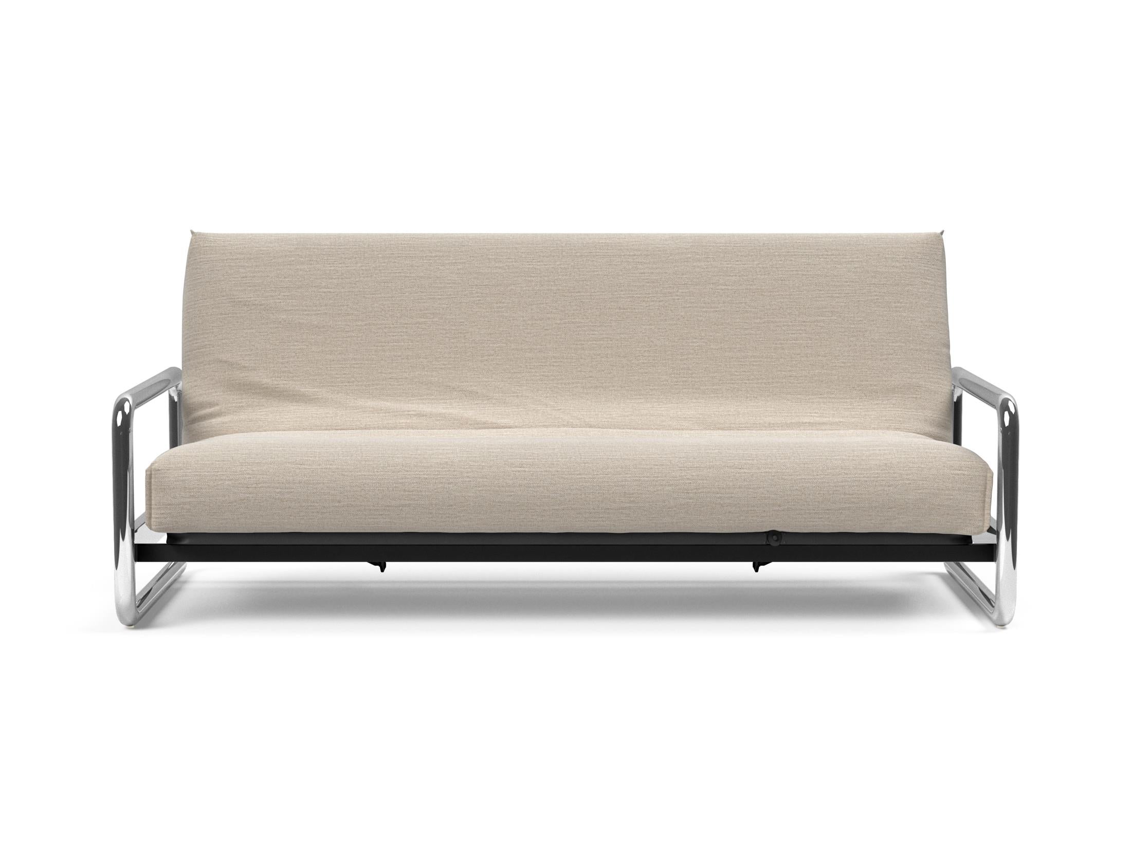 Modernes Lomira Schlafsofa 140 mit Nordic Cover, ideal für entspannte Stunden und als praktisches Schlafmöbel für Gäste.