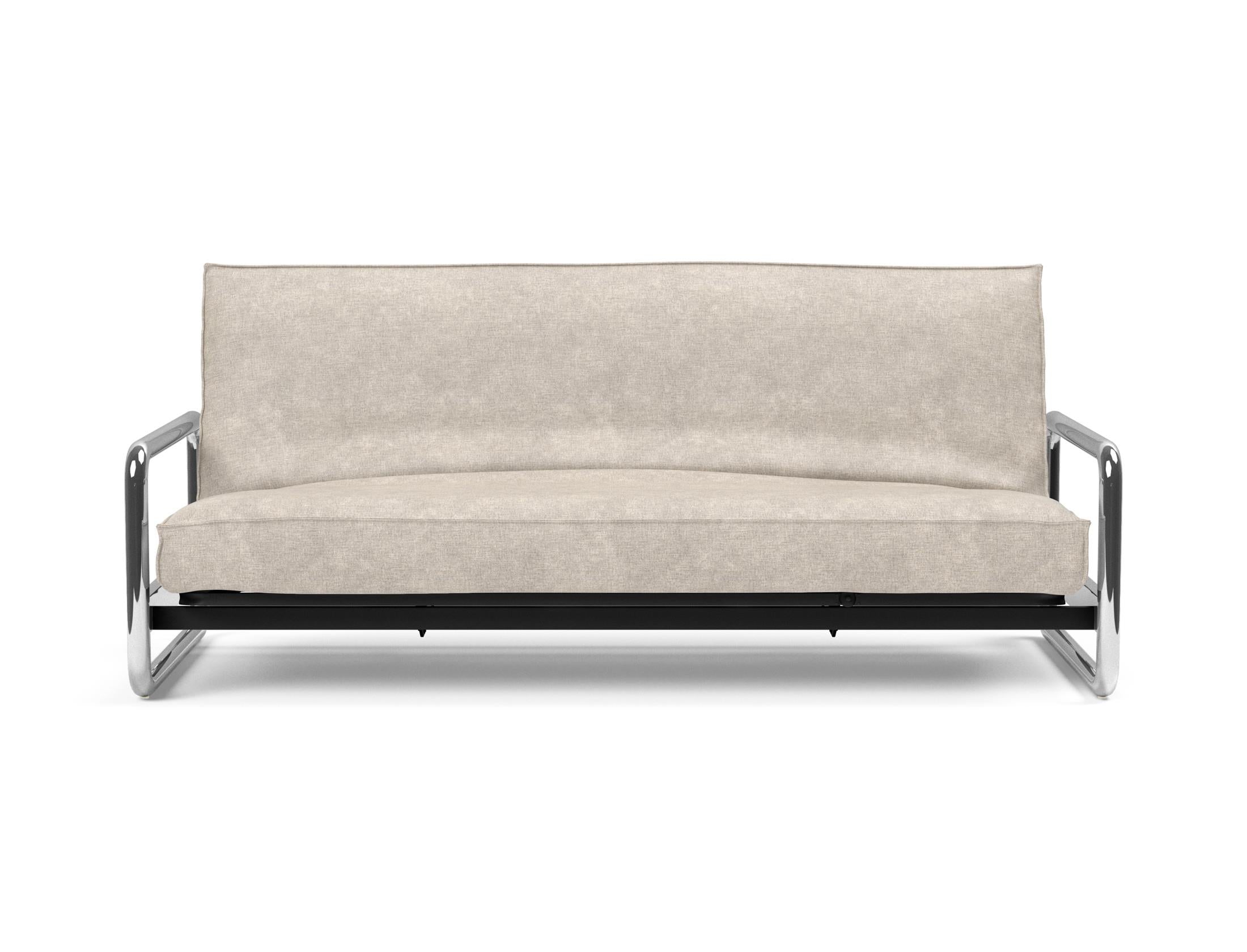 Entdecken Sie das Lomira Schlafsofa 140 Sharp Plus Soft Spring von Innovation Living – modernes Design, optimaler Komfort und umweltfreundliche Materialien für besten Schlaf.