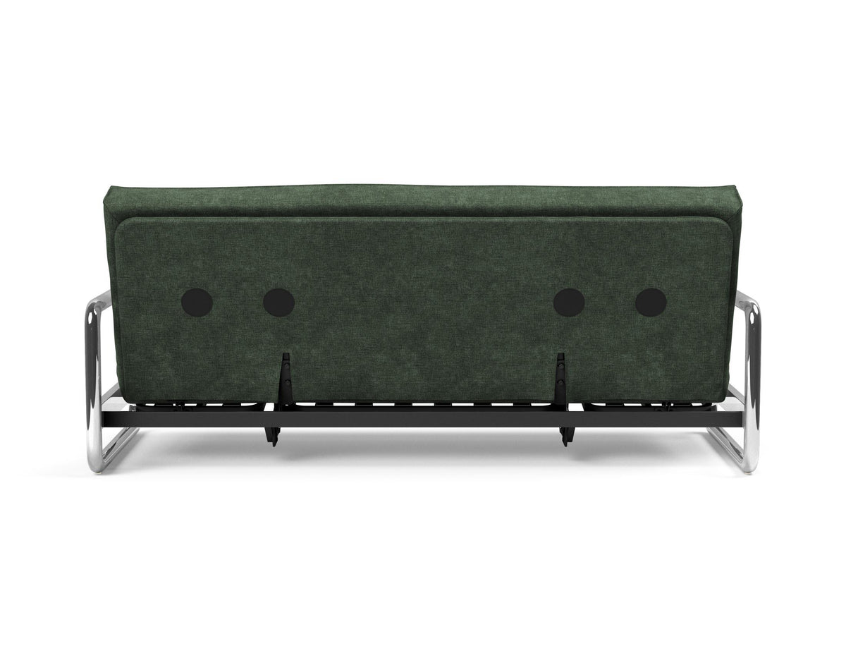 Lomira Schlafsofa 140 Sharp Plus Soft Spring in 281 Avella Pine Green präsentiert im Onlineshop von KAQTU Design AG. Bettsofa ist von Innovation Living