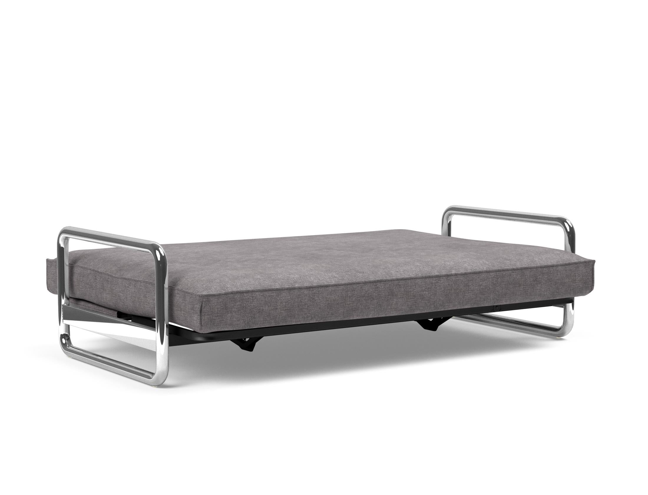 Erleben Sie das Lomira Schlafsofa 140 Sharp Plus: Stilvolles Möbelstück mit hochwertiger Federkernmatratze und anpassbarem Bezug für höchsten Komfort.