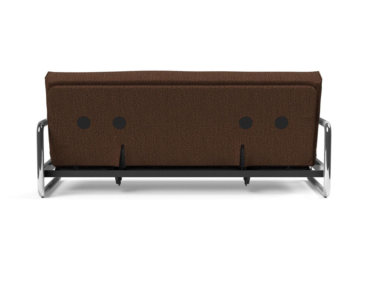 Lomira Schlafsofa 140 Sharp Plus mit Gestellbezug Soft Spring in 359 Taura Cappuccino präsentiert im Onlineshop von KAQTU Design AG. Bettsofa ist von Innovation Living