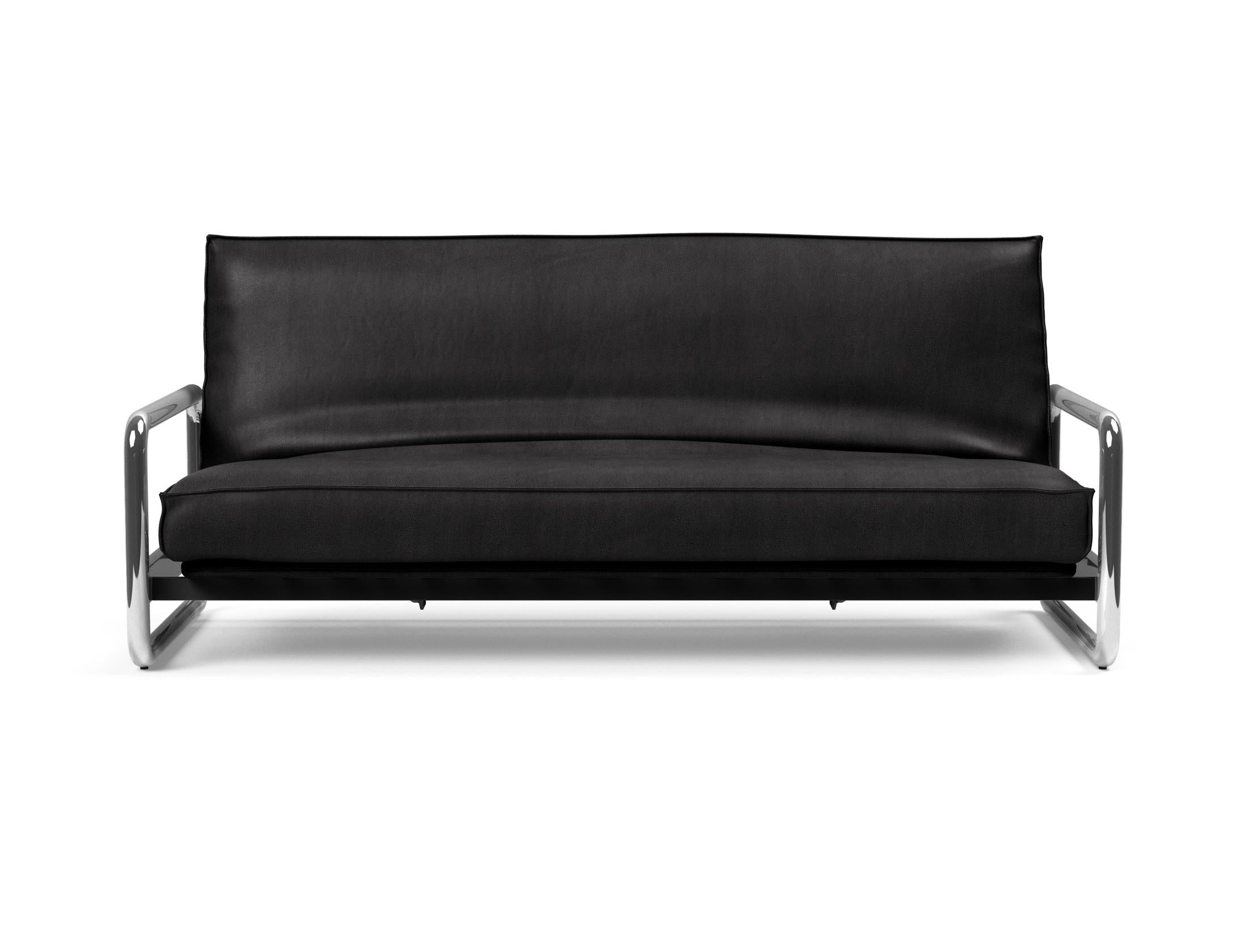 Modernes Lomira Schlafsofa 140 Sharp Plus mit elegantem Soft Spring Bezug, ideal für kleine Räume und entspannte Schlafgelegenheiten.