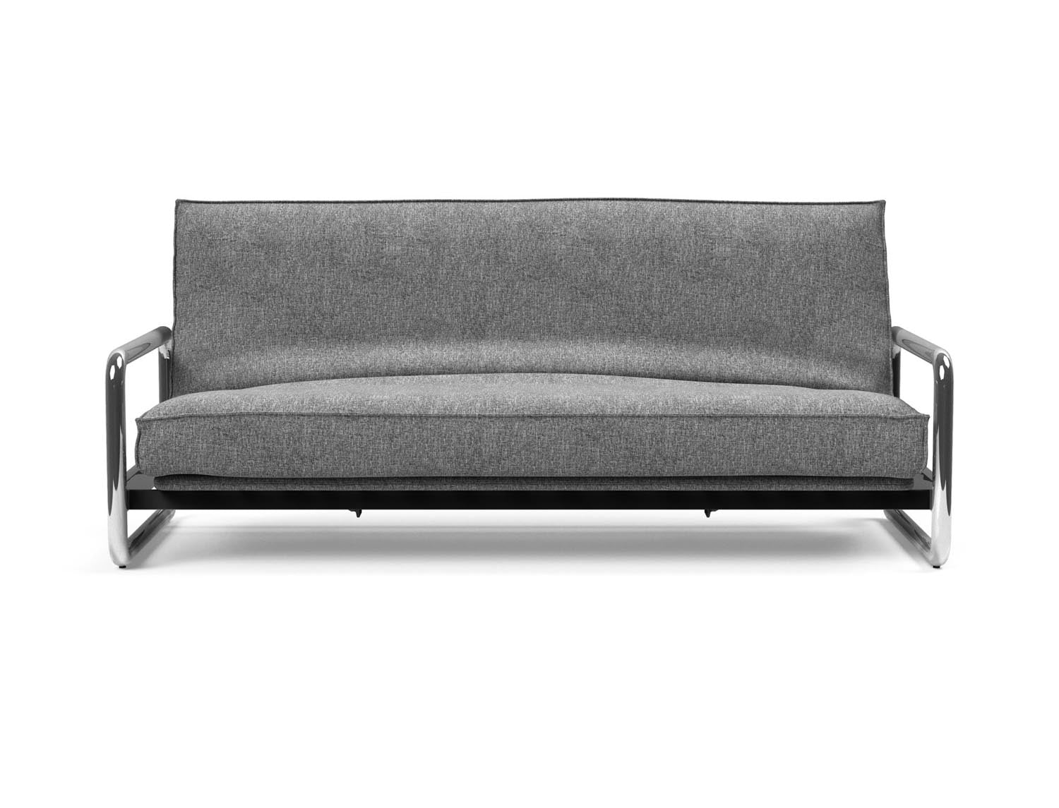 Modernes Lomira Schlafsofa 140 Sharp Plus mit elegantem Soft Spring Bezug, ideal für kleine Räume und entspannte Schlafgelegenheiten.