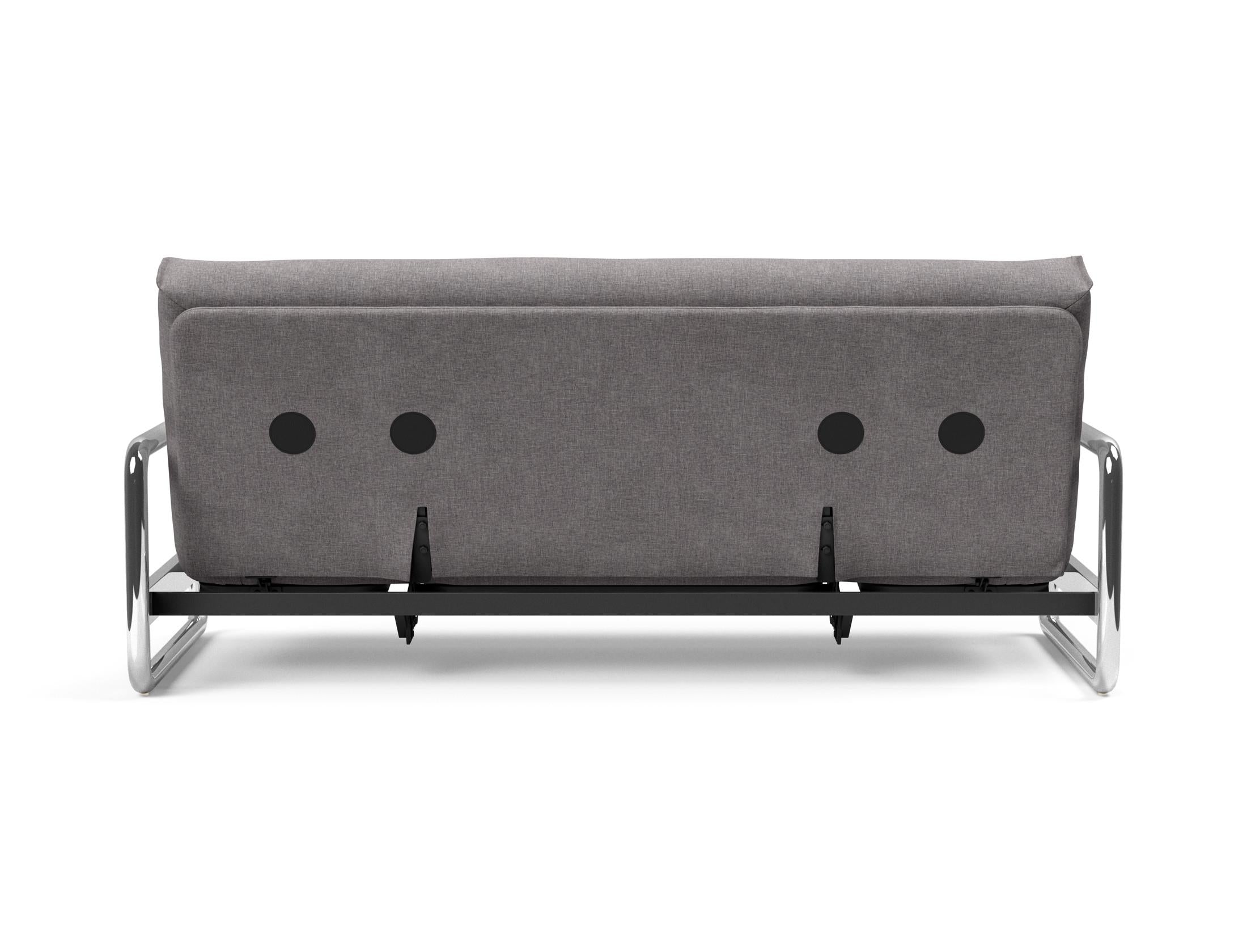 Entdecken Sie das Lomira Schlafsofa 140 Nordic Soft Spring von Innovation Living – stilvolles Design trifft auf hervorragende Schlafqualität.