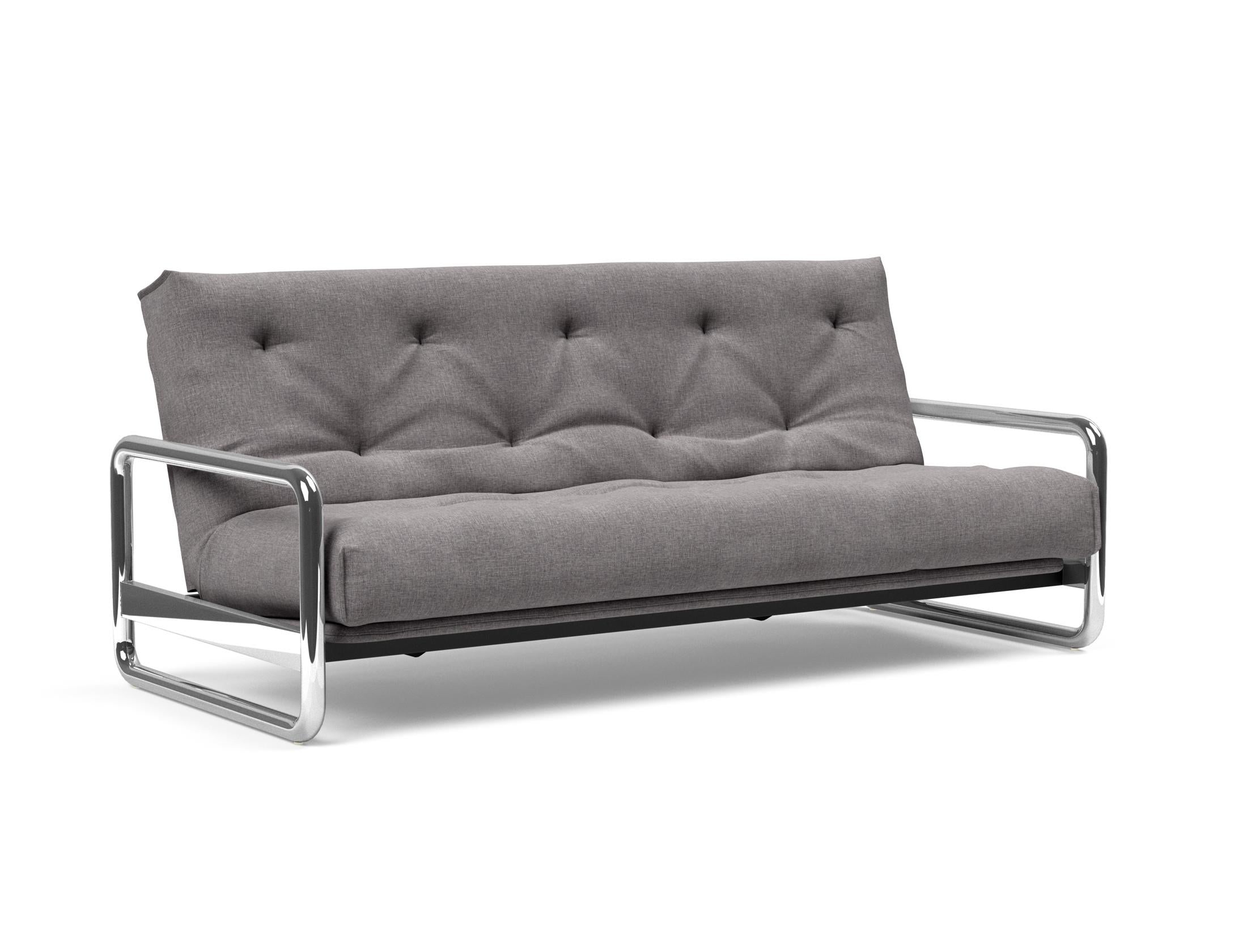 Erleben Sie das Lomira Schlafsofa 140 Nordic: stilvolles Industriedesign, erstklassige Federkernmatratze und robuste Bauweise für ultimativen Komfort.