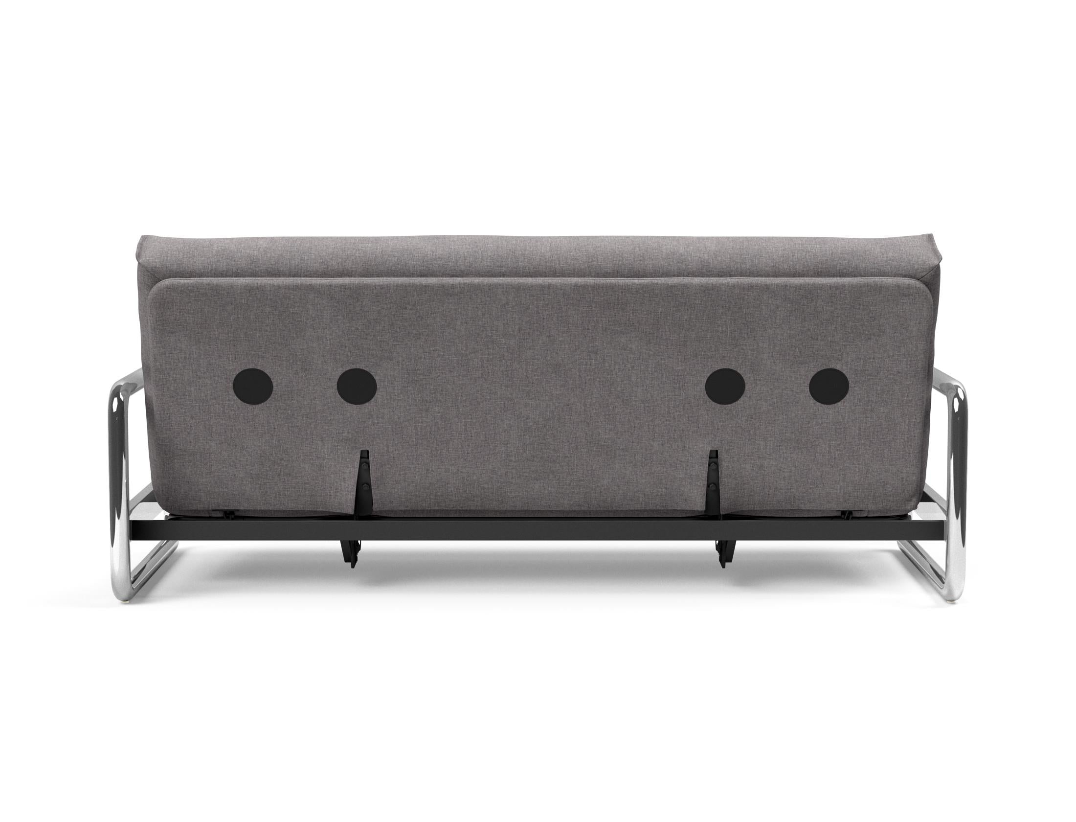 Erleben Sie das Lomira Schlafsofa 140 Nordic: stilvolles Industriedesign, bequeme Soft Spring-Matratze und robuste Bauweise für Ihr Zuhause.