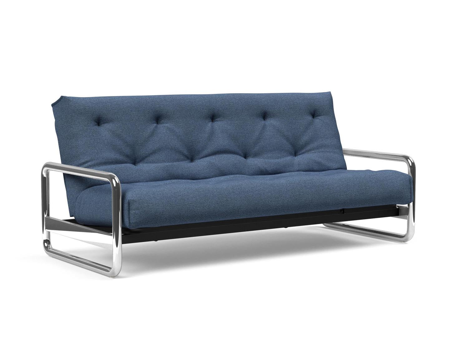 Erleben Sie das Lomira Schlafsofa 140 Nordic Soft Spring von Innovation Living – eine perfekte Kombination aus modernem Stil und optimalem Komfort für erholsame Nächte.