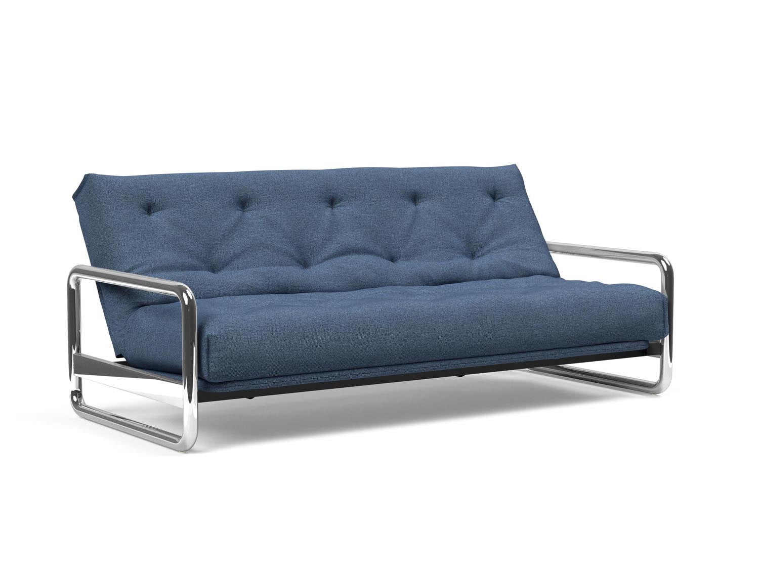 Erleben Sie das Lomira Schlafsofa 140 Nordic: stilvolles Industriedesign, erstklassige Federkernmatratze und robuste Bauweise für ultimativen Komfort.
