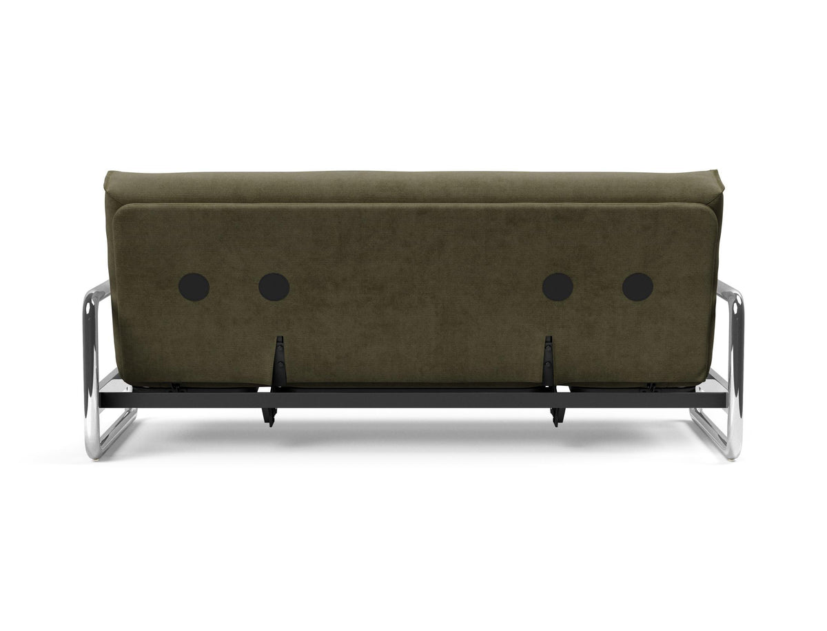 Lomira Schlafsofa 140 Nordic Soft Spring in 316 Cordufine Pine Green präsentiert im Onlineshop von KAQTU Design AG. Bettsofa ist von Innovation Living