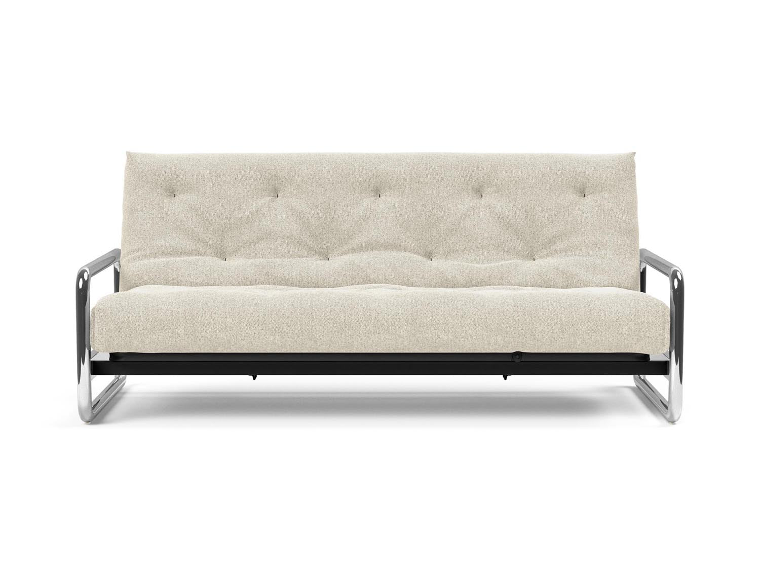 Entdecken Sie das Lomira Schlafsofa 140 Nordic Soft Spring von Innovation Living – stilvolles Design trifft auf höchsten Schlafkomfort für Ihr Zuhause.