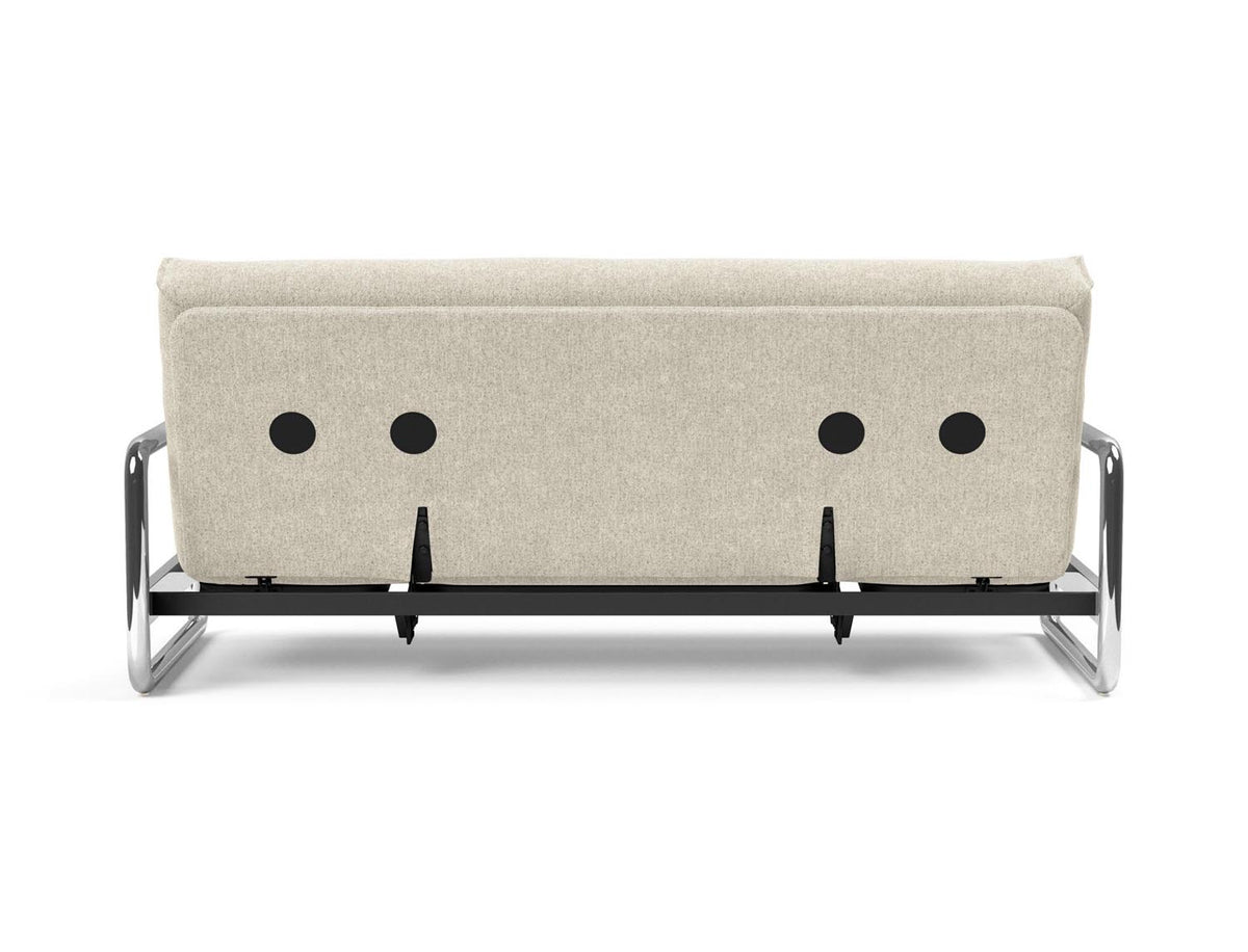 Lomira Schlafsofa 140 Nordic Soft Spring in 357 Taura Off White präsentiert im Onlineshop von KAQTU Design AG. Bettsofa ist von Innovation Living