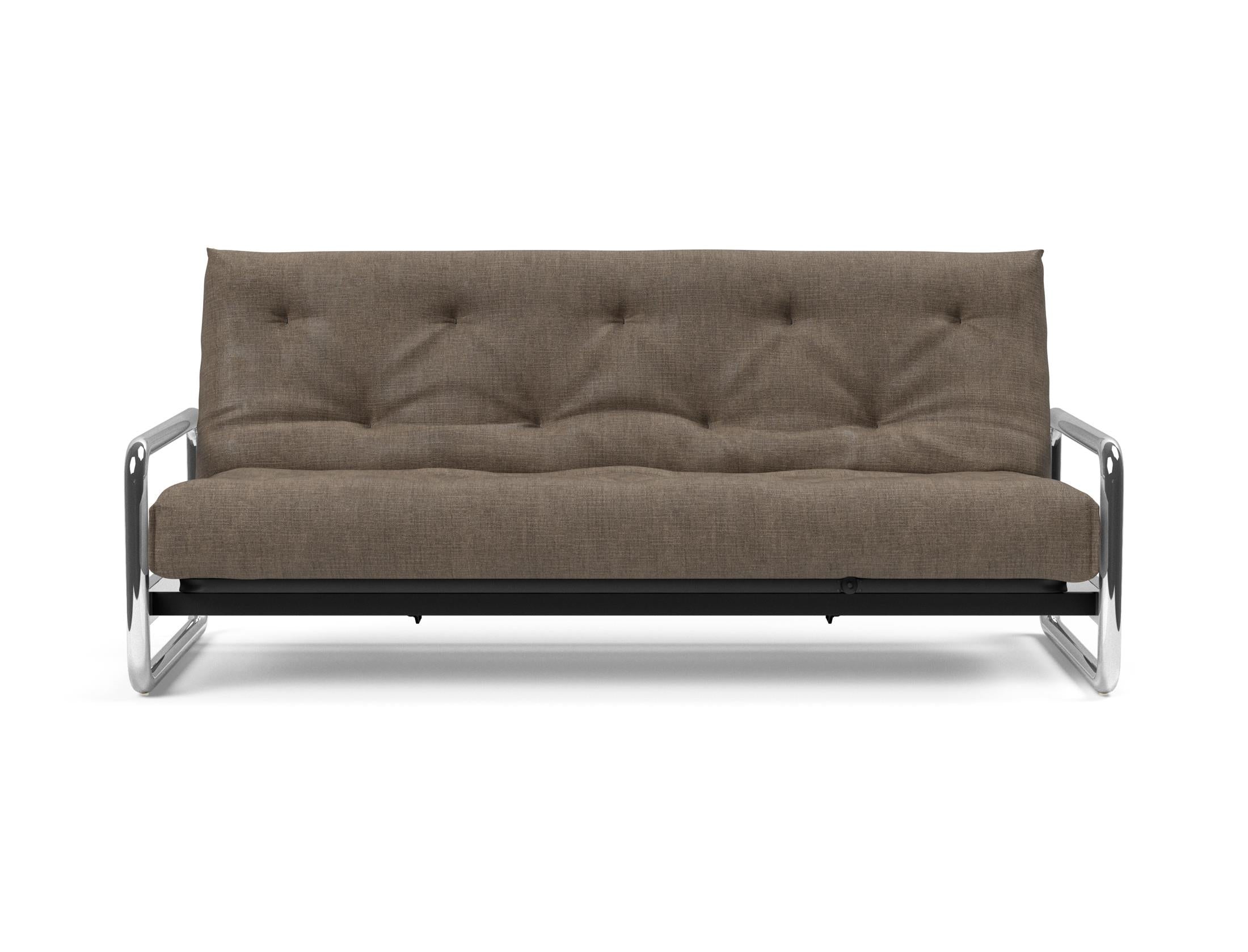 Entdecken Sie das Lomira Schlafsofa 140 Nordic Soft Spring von Innovation Living – stilvolles Design trifft auf hervorragende Schlafqualität.