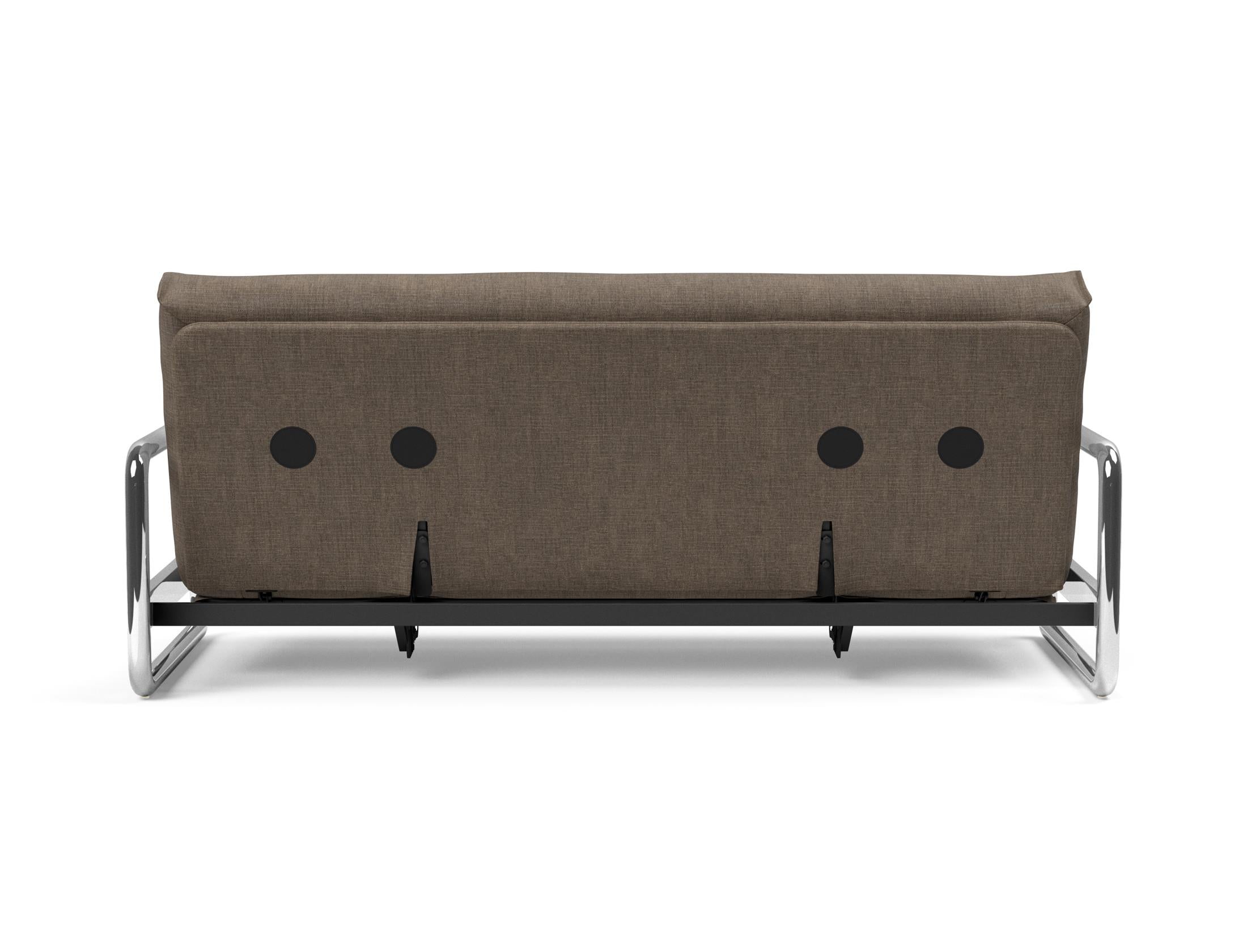 Erleben Sie das Lomira Schlafsofa 140 Nordic: stilvolles Industriedesign, bequeme Soft Spring-Matratze und robuste Bauweise für Ihr Zuhause.