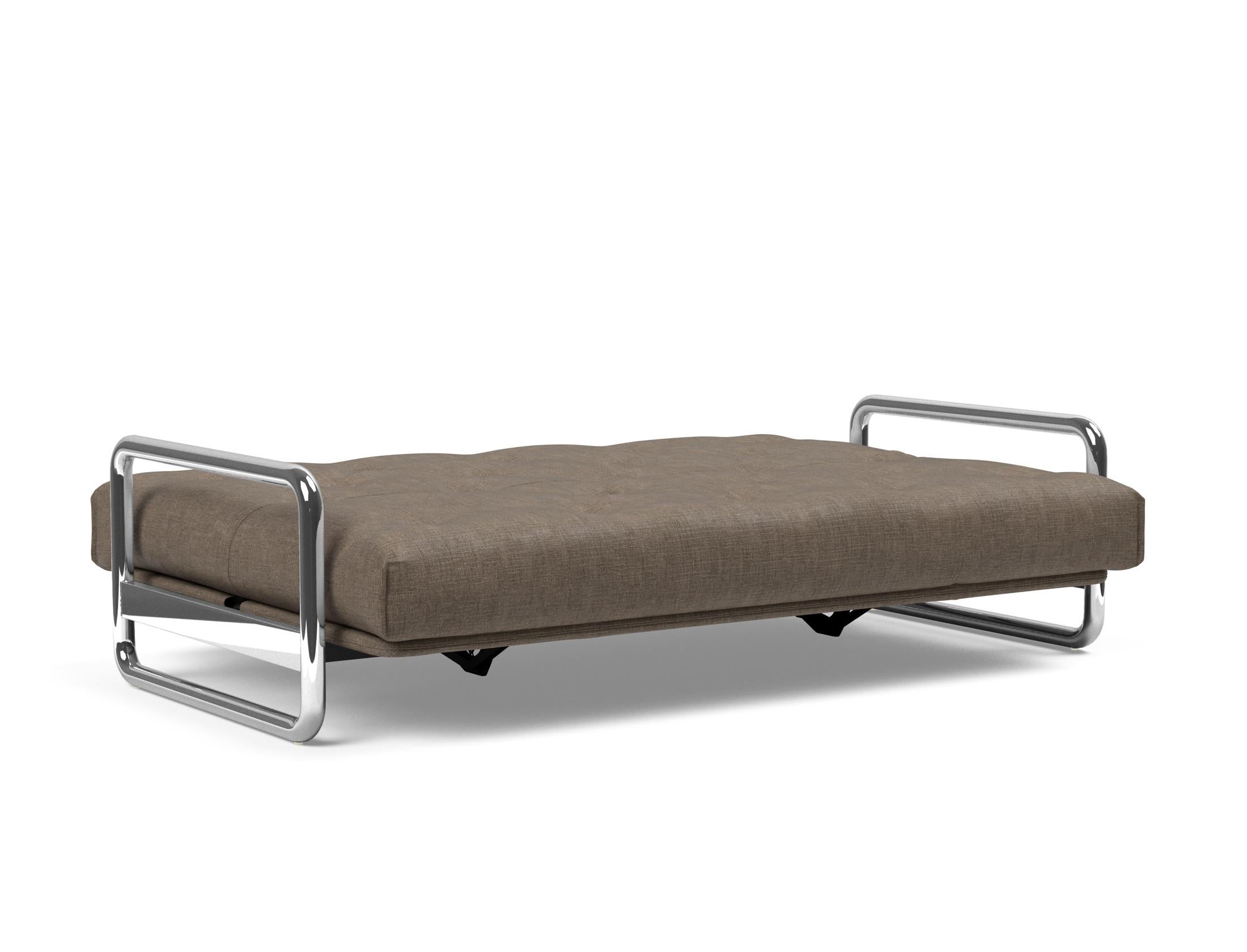 Erleben Sie das Lomira Schlafsofa 140 Nordic: stilvolles Industriedesign, bequeme Soft Spring-Matratze und robuste Bauweise für Ihr Zuhause.