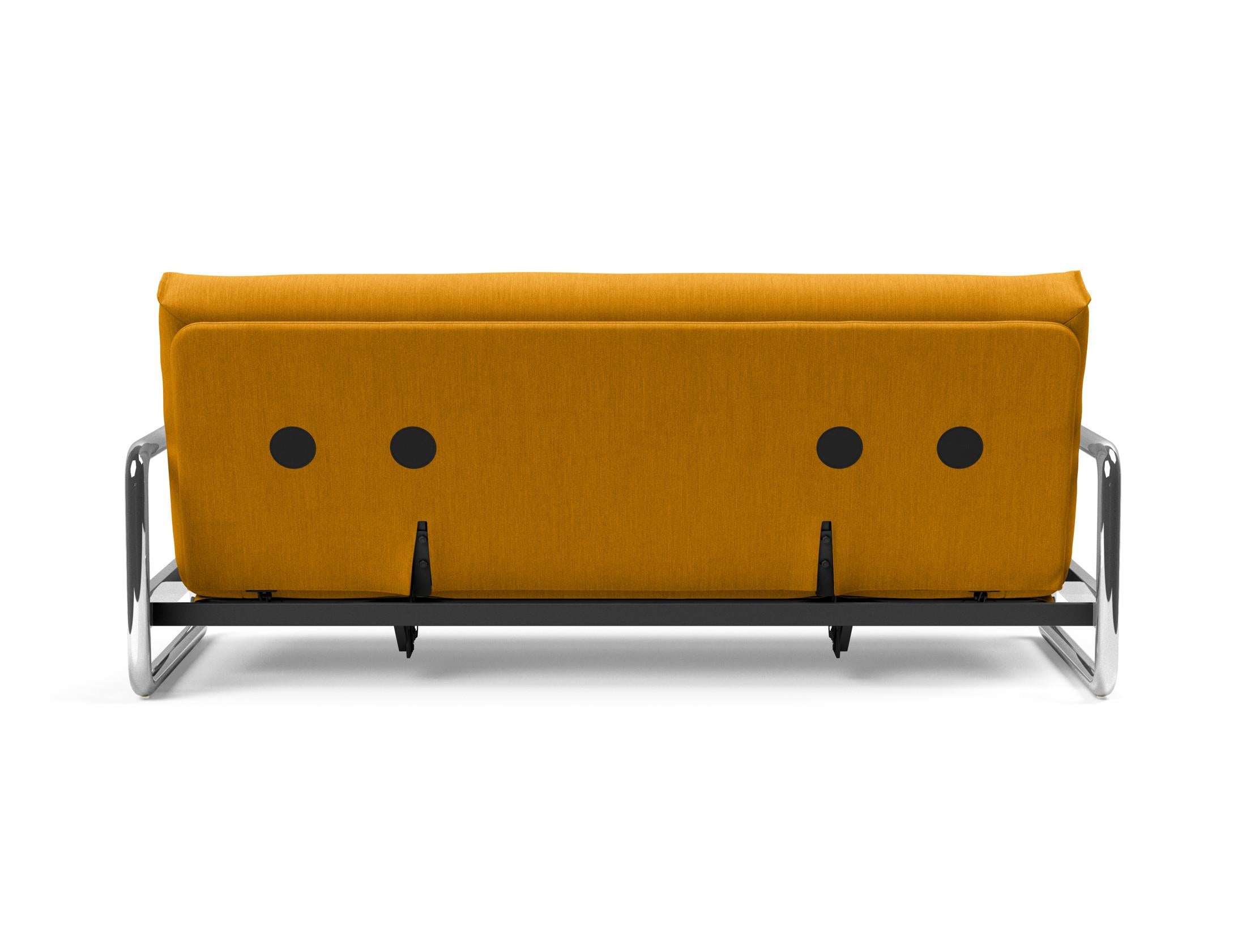 Erleben Sie das Lomira Schlafsofa 140 Nordic: stilvolles Industriedesign, bequeme Soft Spring-Matratze und robuste Bauweise für Ihr Zuhause.