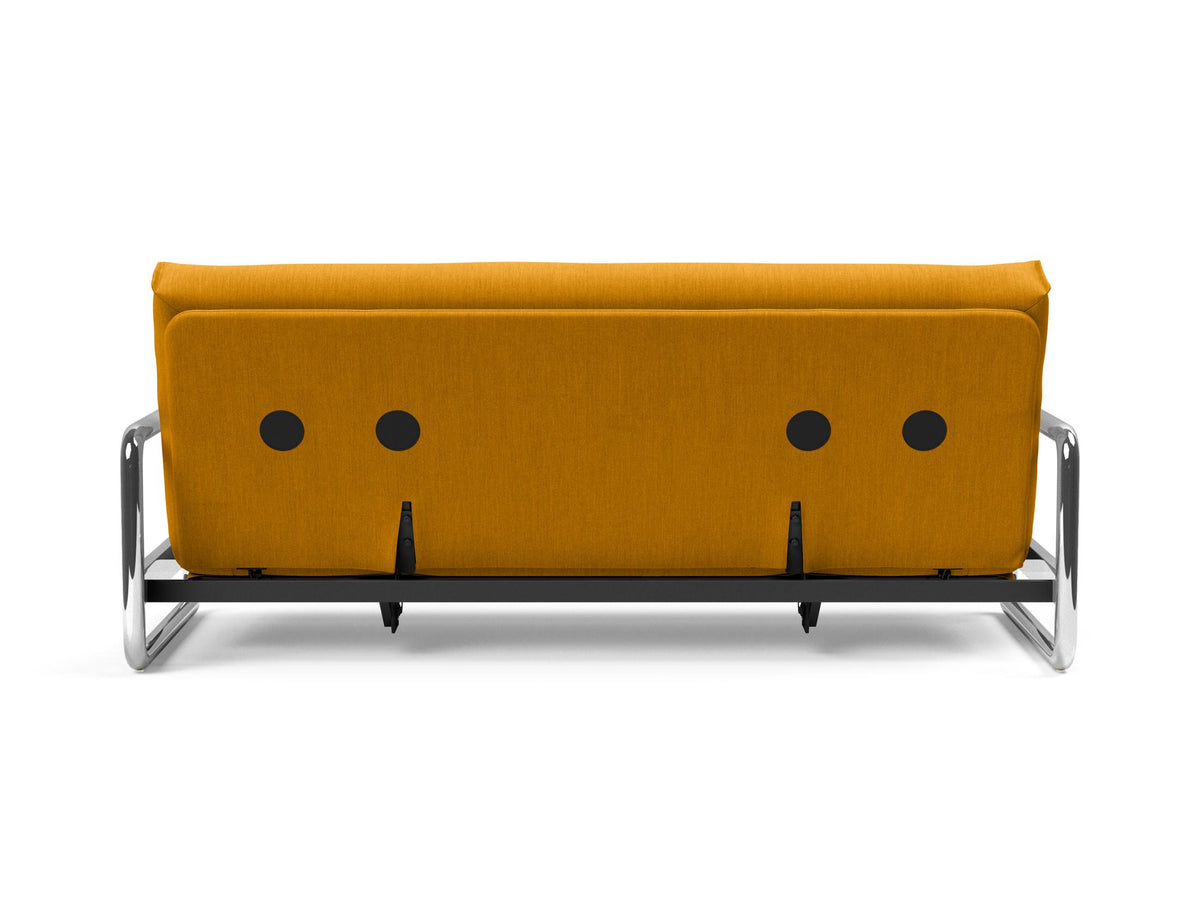 Lomira Schlafsofa 140 Nordic mit Gestellbezug Soft Spring in 507 Elegance Burned Curry präsentiert im Onlineshop von KAQTU Design AG. Bettsofa ist von Innovation Living