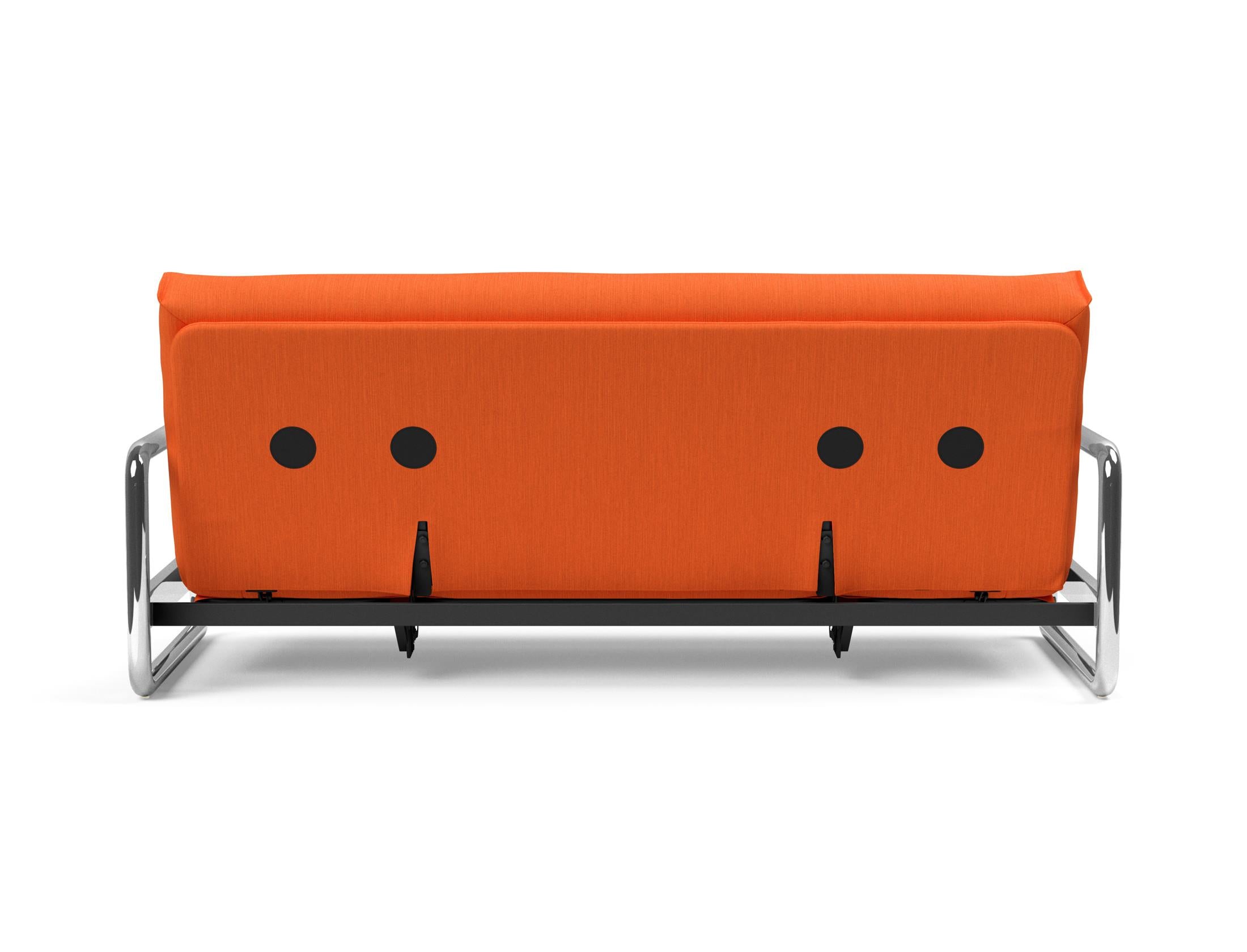 Erleben Sie das Lomira Schlafsofa 140 Nordic: stilvolles Industriedesign, erstklassige Federkernmatratze und robuste Bauweise für ultimativen Komfort.