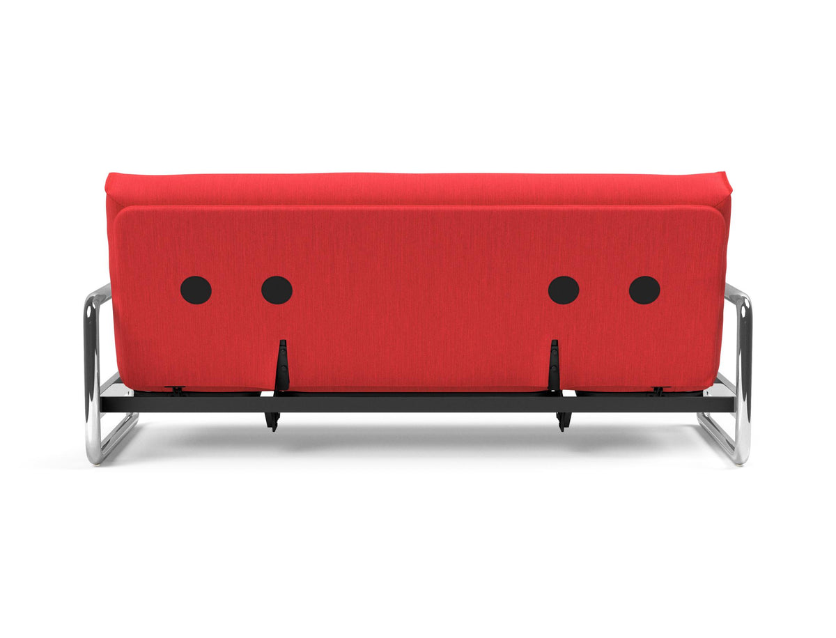Lomira Schlafsofa 140 Nordic Soft Spring in 511 Elegance Red präsentiert im Onlineshop von KAQTU Design AG. Bettsofa ist von Innovation Living