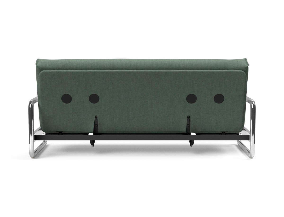 Lomira Schlafsofa 140 Nordic Soft Spring in 518 Elegance Green präsentiert im Onlineshop von KAQTU Design AG. Bettsofa ist von Innovation Living