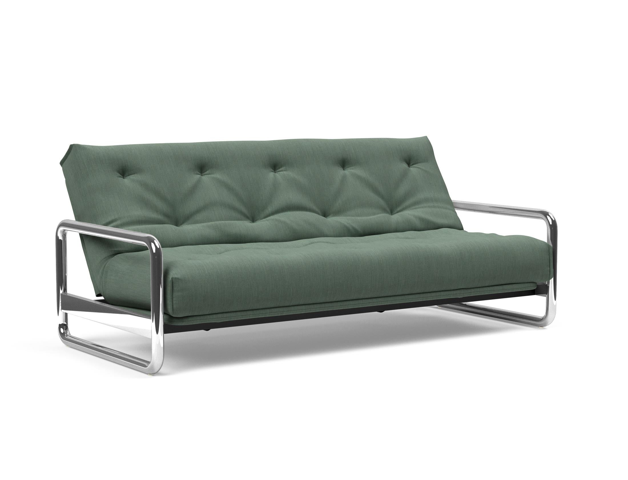 Erleben Sie das Lomira Schlafsofa 140 Nordic: stilvolles Industriedesign, erstklassige Federkernmatratze und robuste Bauweise für ultimativen Komfort.