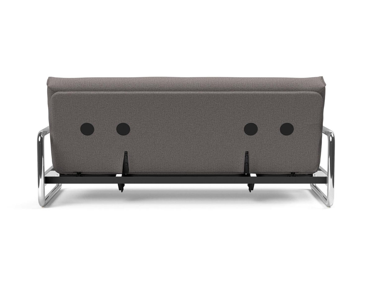 Lomira Schlafsofa 140 Nordic Soft Spring in 521 Mixed Dance Grey präsentiert im Onlineshop von KAQTU Design AG. Bettsofa ist von Innovation Living