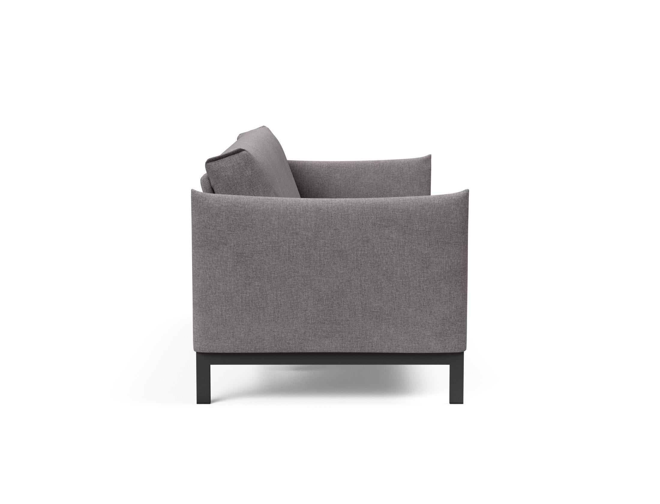 Entdecken Sie das Junus 140 Bettsofa mit Nordic Cover von Innovation Living – stilvolles Design trifft auf hervorragende Schlafqualität.