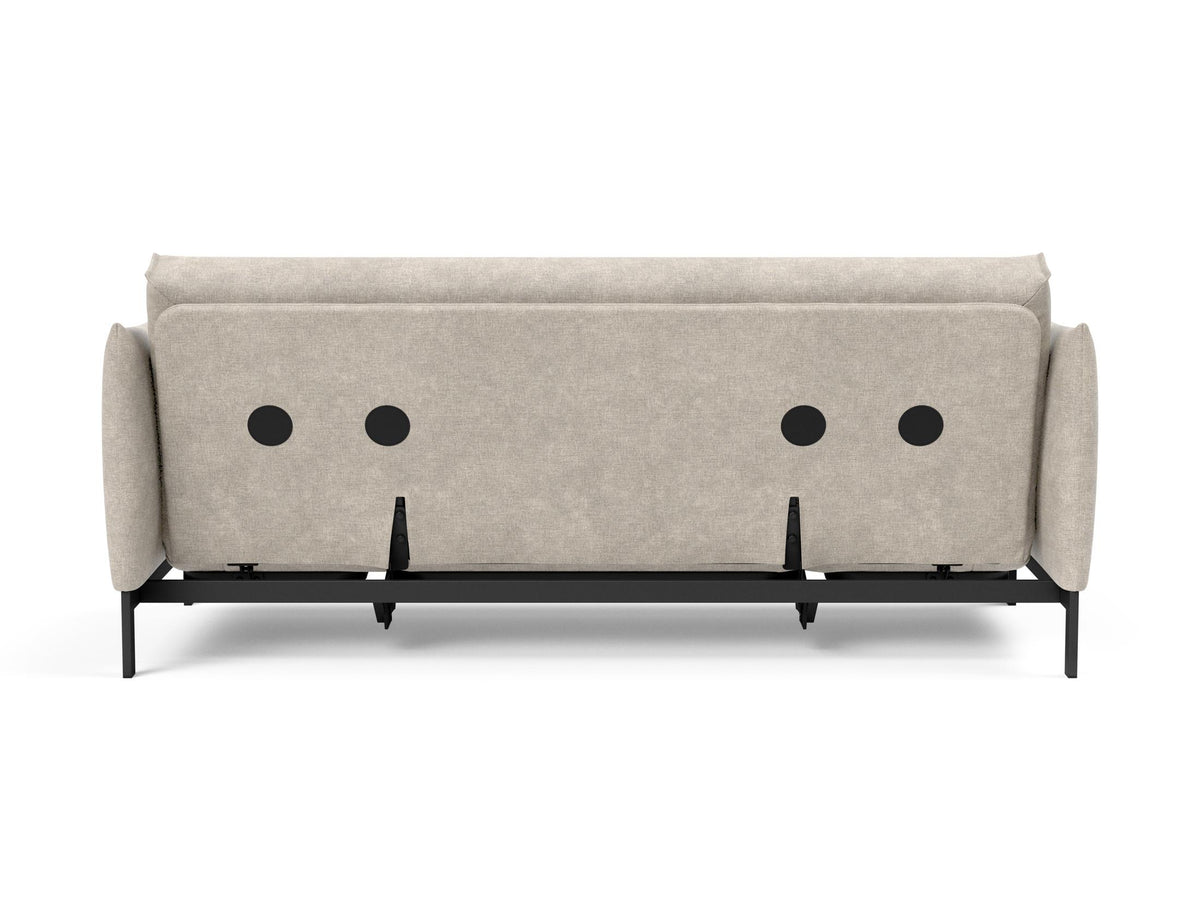 Junus 140 Bettsofa Nordic Cover Soft Spring in 280 Avella Sand präsentiert im Onlineshop von KAQTU Design AG. Bettsofa ist von Innovation Living