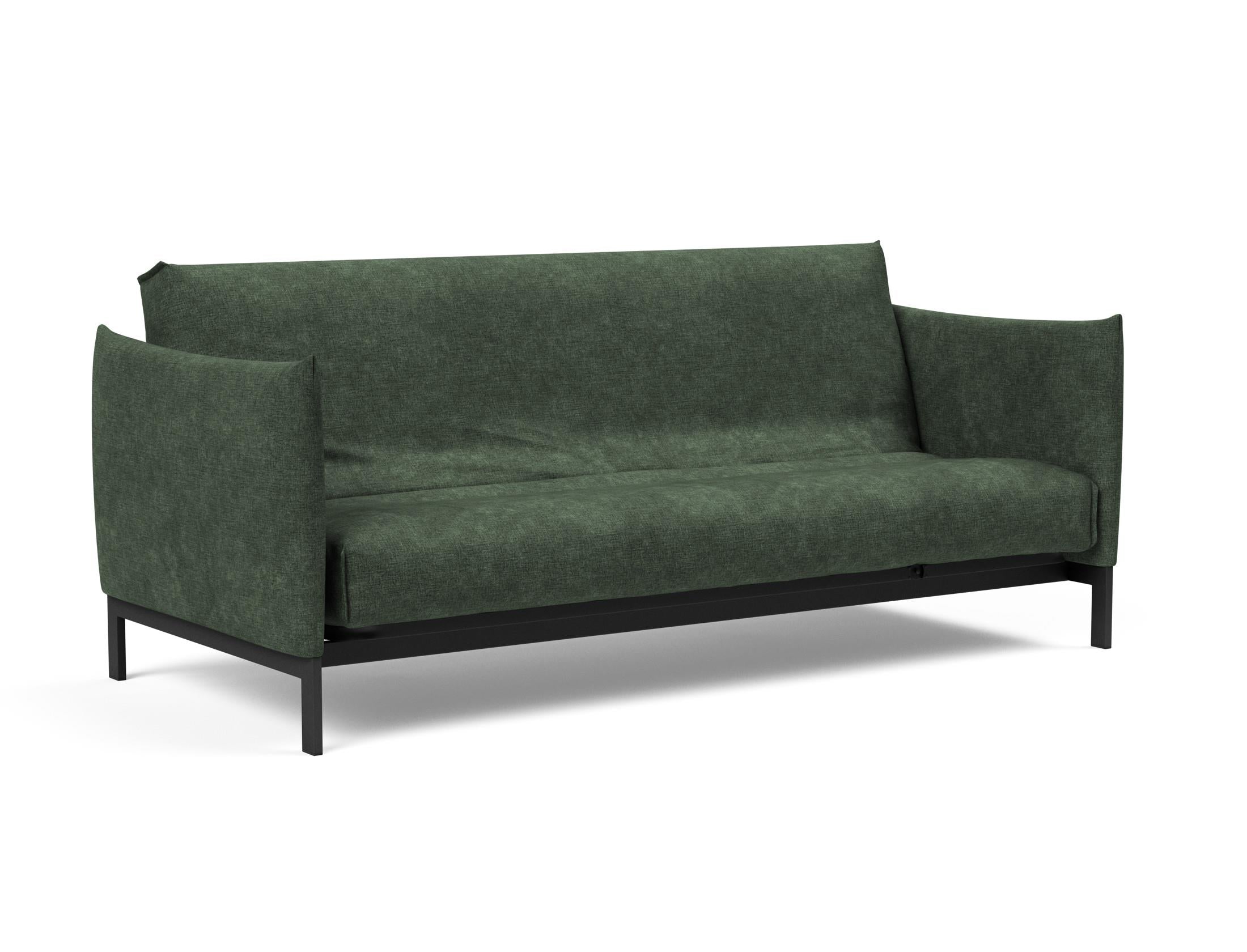 Erleben Sie das Junus 140 Bettsofa mit Nordic Cover von Innovation Living – eine perfekte Kombination aus modernem Stil und erstklassigem Schlafkomfort.