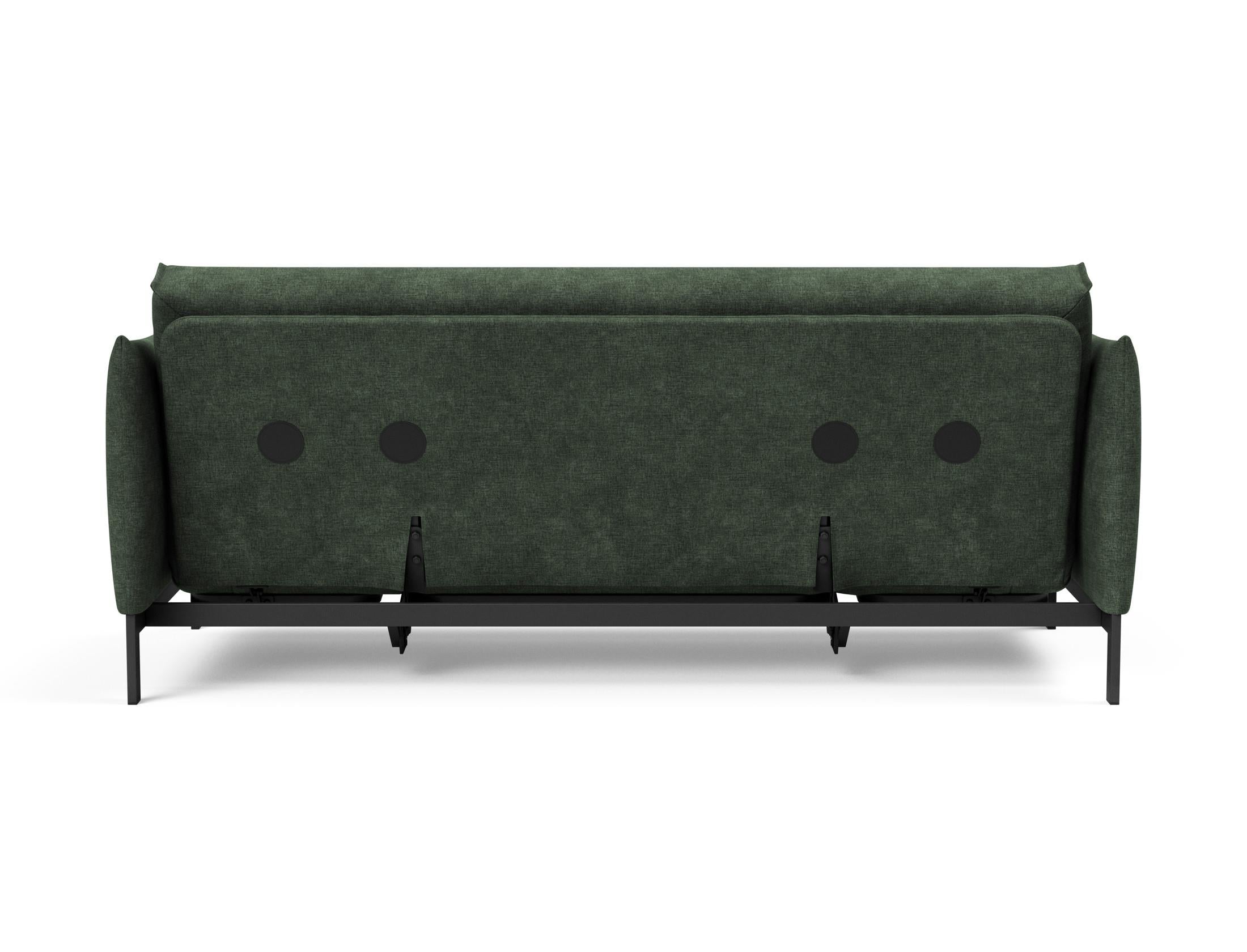 Erleben Sie das Junus 140 Bettsofa Nordic Cover von Innovation Living – eine elegante Lösung für Schlafen und Entspannen in jedem Raum.