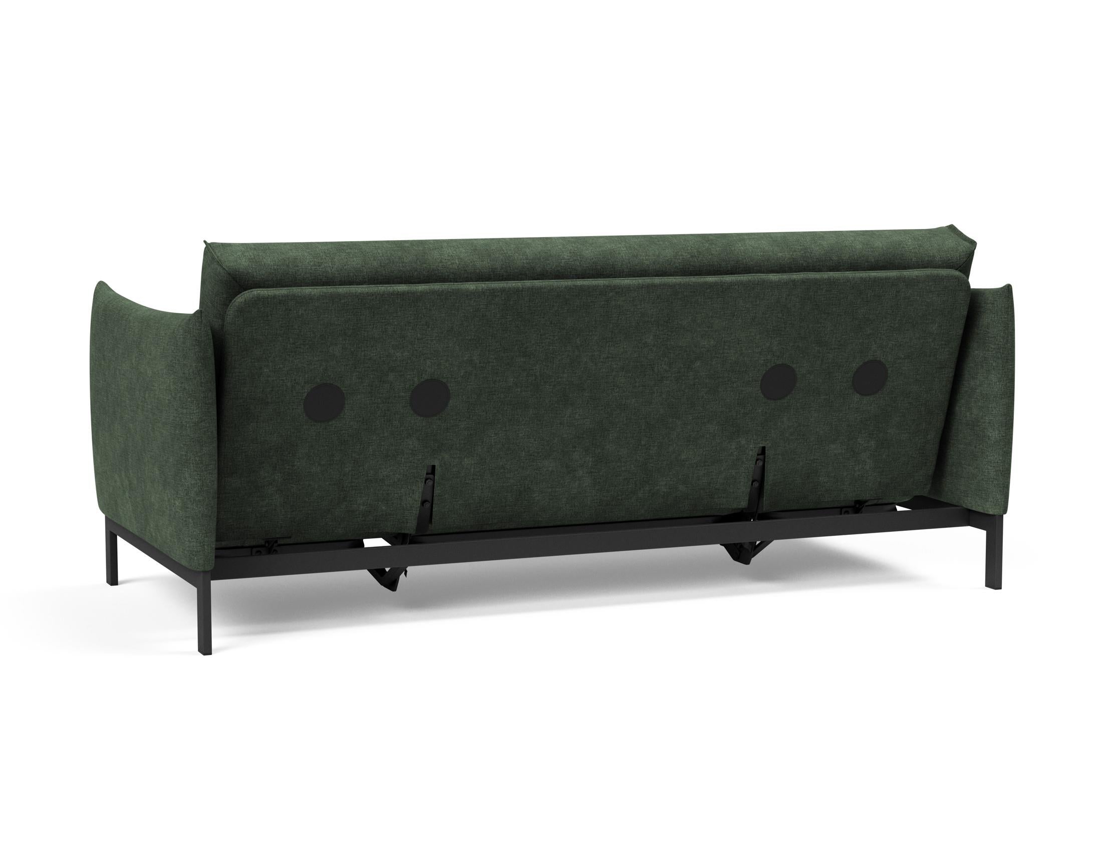Entdecken Sie das Junus 140 Bettsofa Nordic Cover von Innovation Living – stilvolles Design trifft auf hohen Komfort und Funktionalität für Ihr Zuhause.