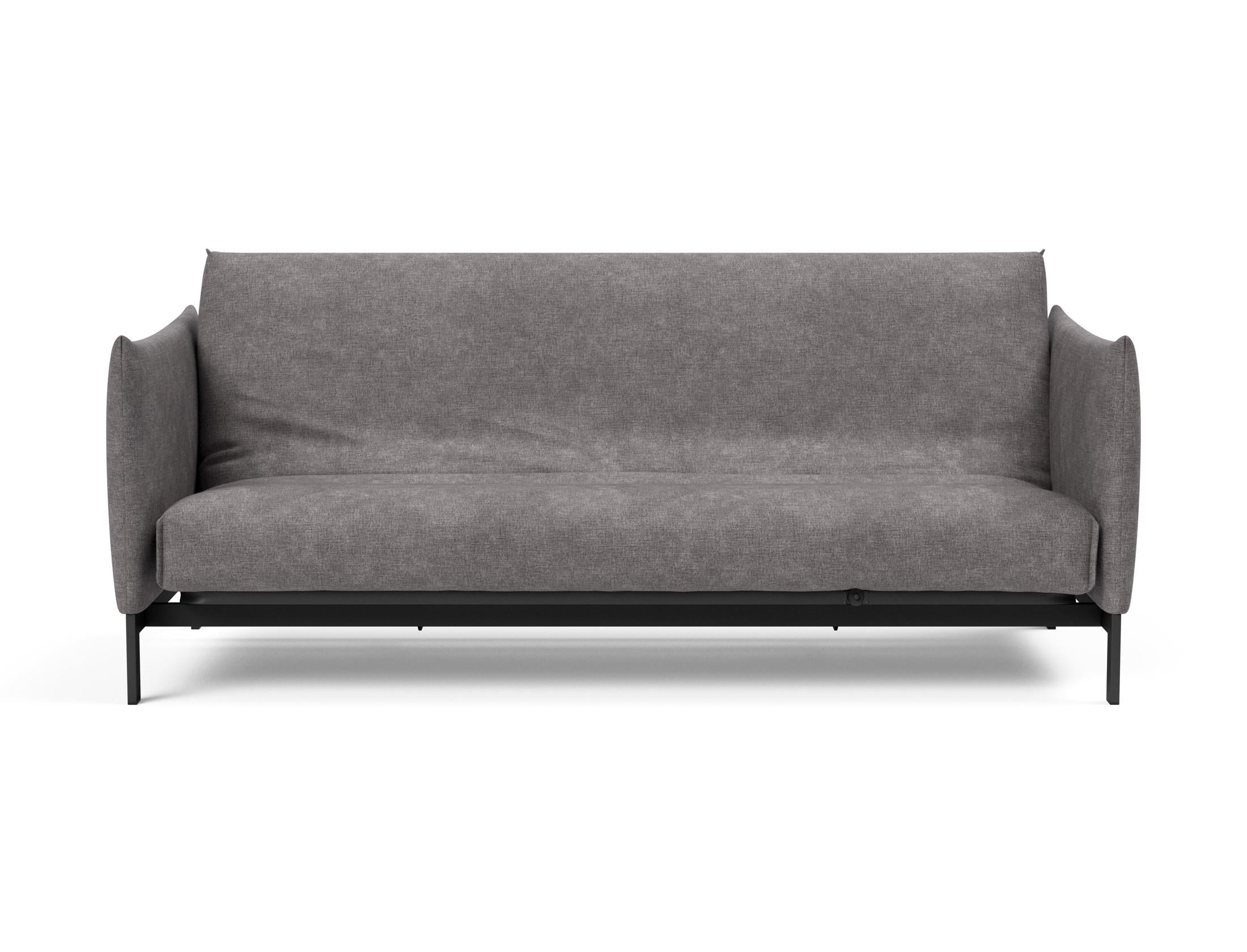 Entdecken Sie das Junus 140 Bettsofa Nordic Cover von Innovation Living: modernes Design, flexible Liegeoptionen und hochwertige Materialien für optimalen Komfort.
