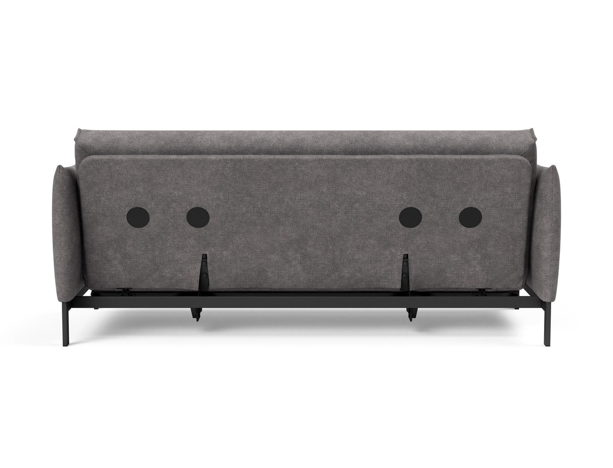 Junus 140 Bettsofa Nordic Cover mit Gestellbezug Soft Spring in 282 Avella Warm Grey präsentiert im Onlineshop von KAQTU Design AG. Bettsofa ist von Innovation Living