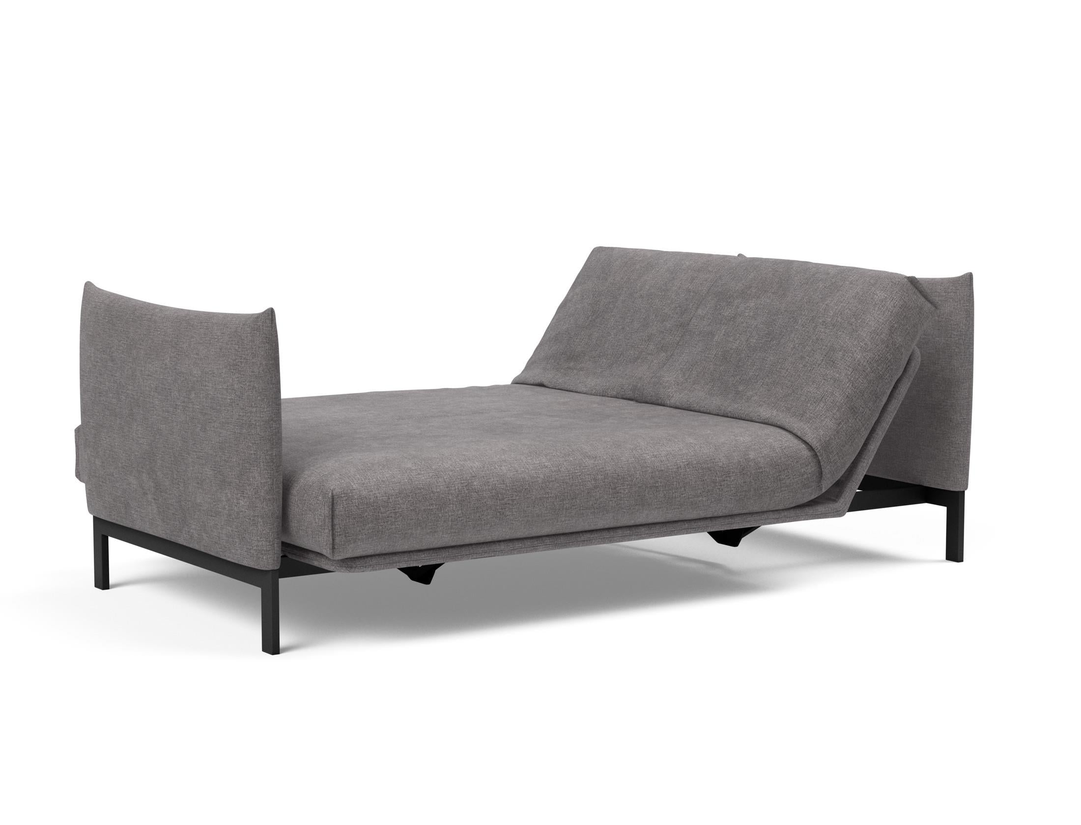 Entdecken Sie das Junus 140 Bettsofa Nordic Cover von Innovation Living – ein stilvolles, anpassungsfähiges Möbelstück für höchsten Schlafkomfort.